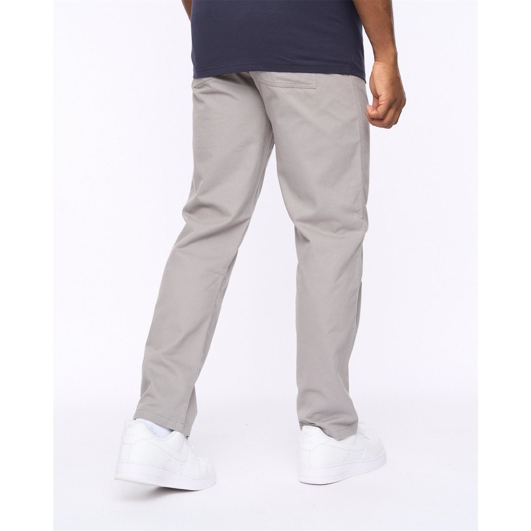 Crosshatch Blansmoore Solid Patterned Straight Trousers