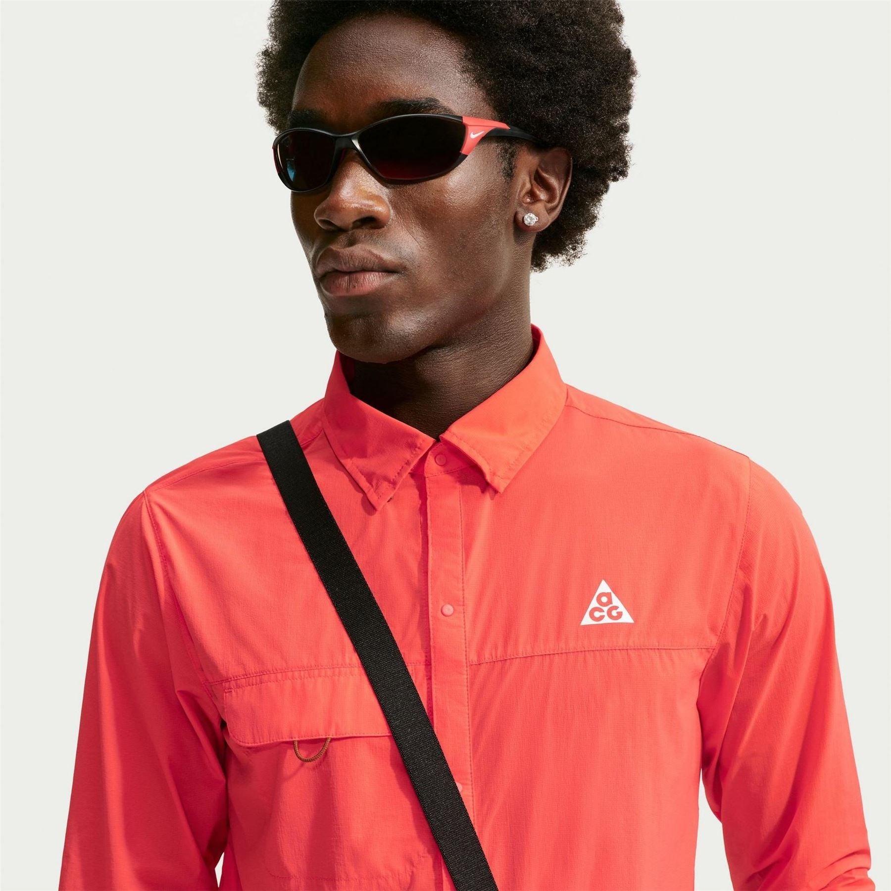 Nike Half Zip Long Sleeve Running T-Shirt