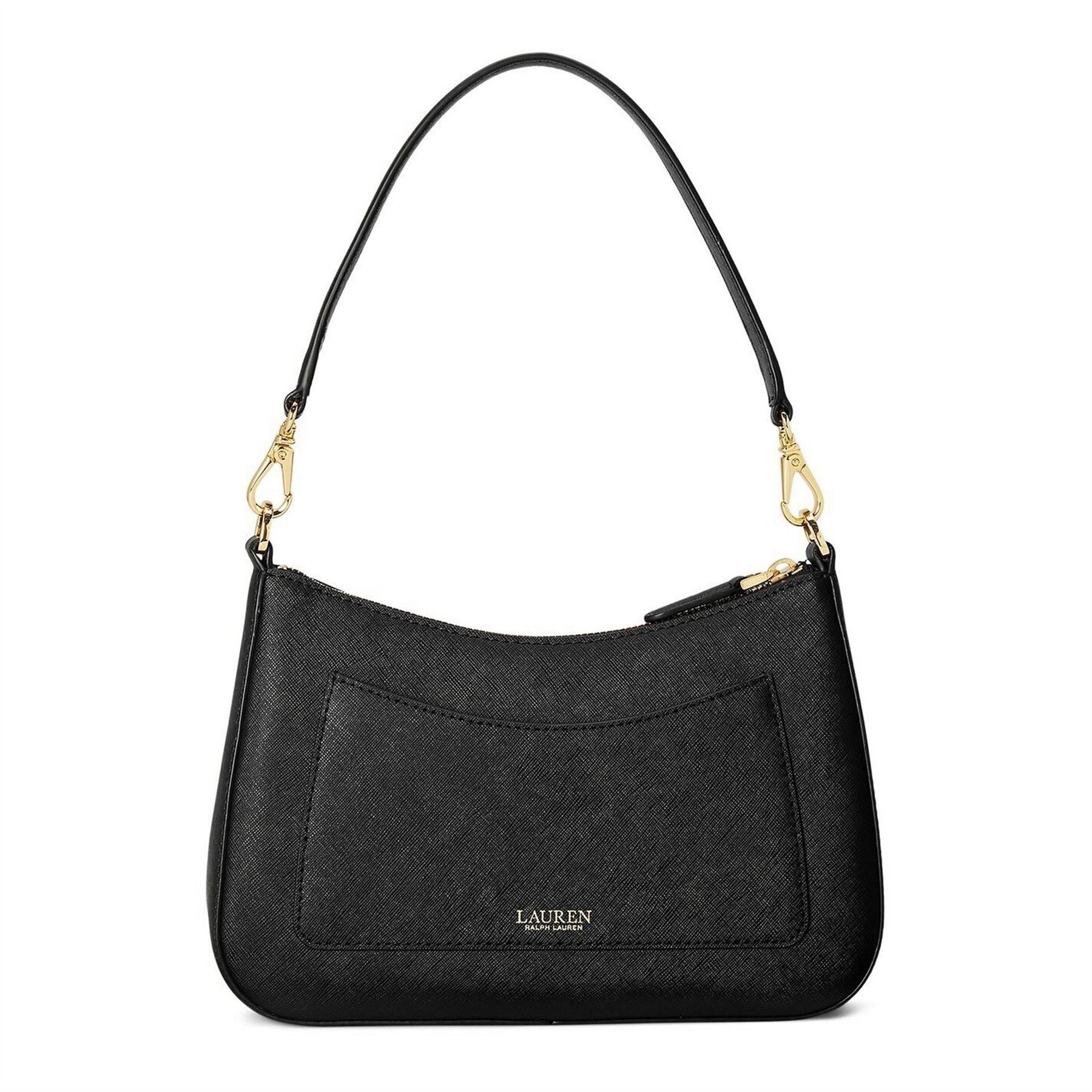 Lauren by Ralph Lauren Danni Leather Shoulder Bag