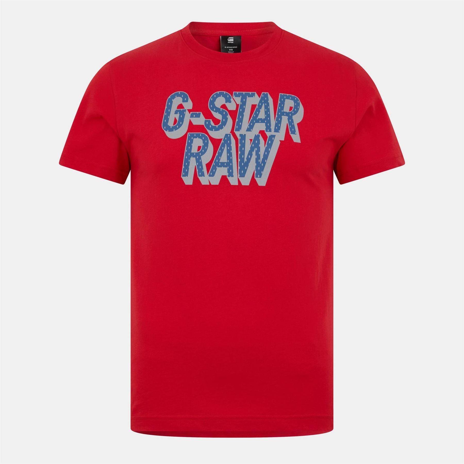 G Star 3D Dot Crew Neck Regular Fit T-Shirt