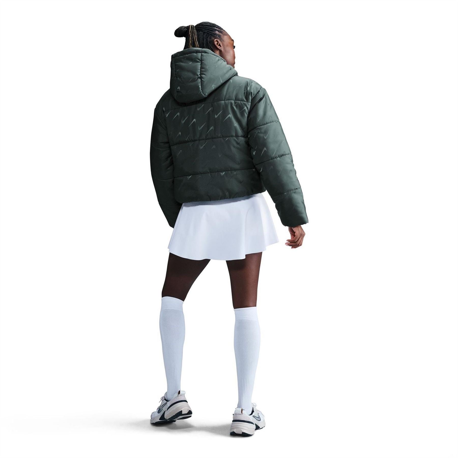 Nike Hooded Puffer Jacket with Logo
