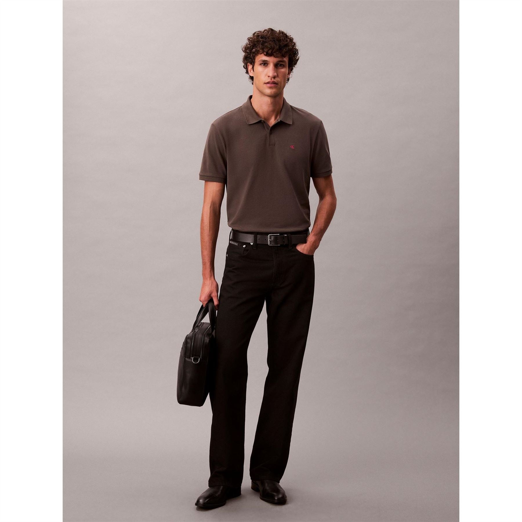 Calvin Klein Jeans Regular Fit Short Sleeve Polo Shirt