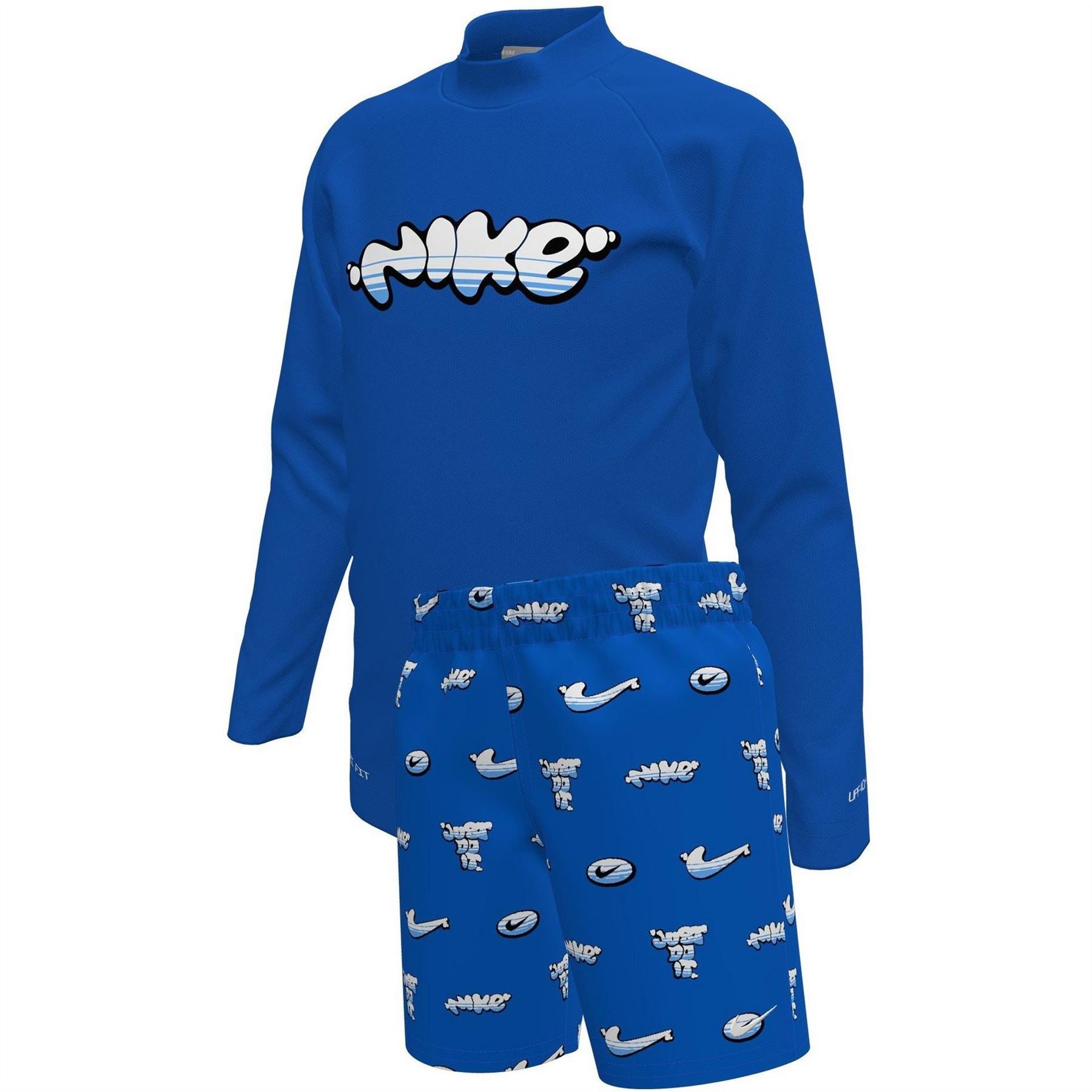 Nike Set Swim Set Little Kids (boys) Long Sleeve Top  And  Short Set