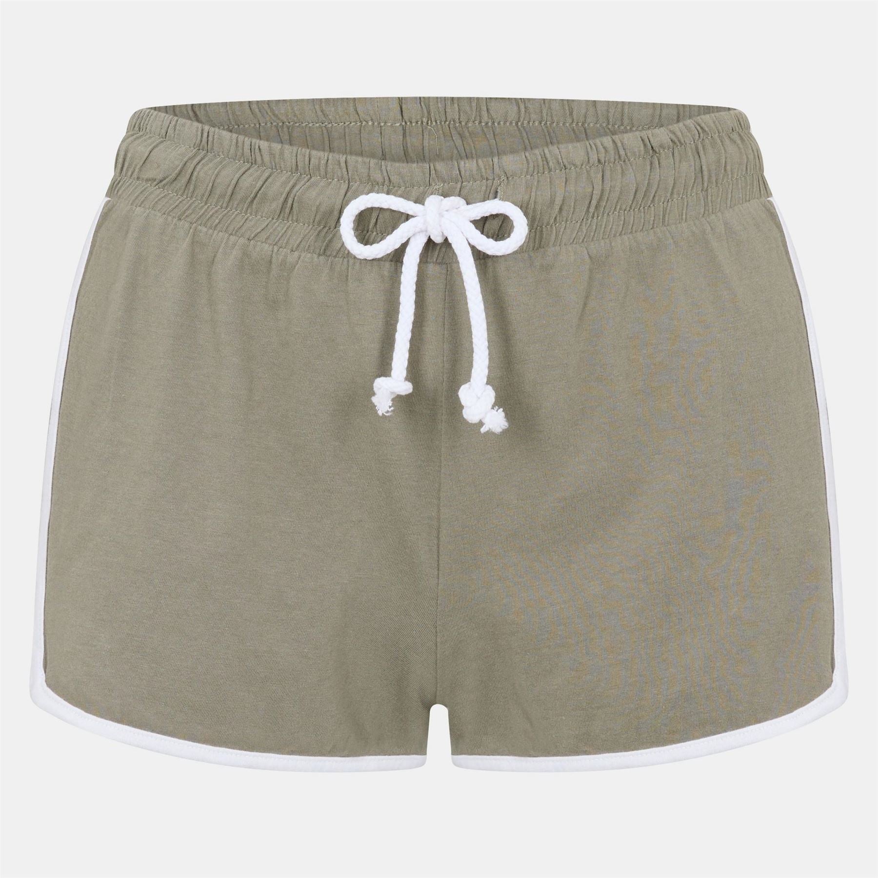 Brave Soul Running Shorts With Contrast Binding