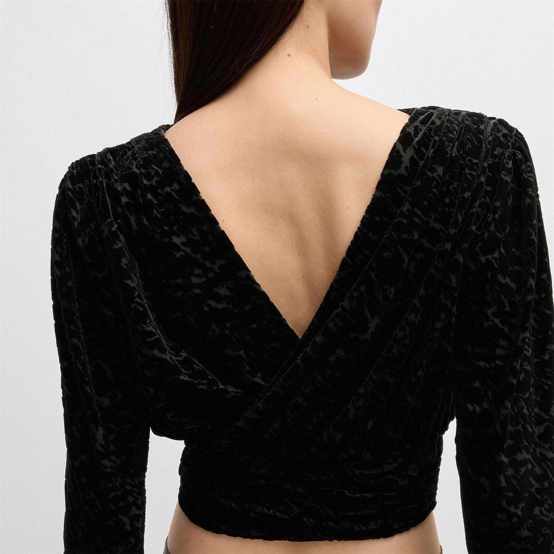 Boss Devor¿ Wrap Top