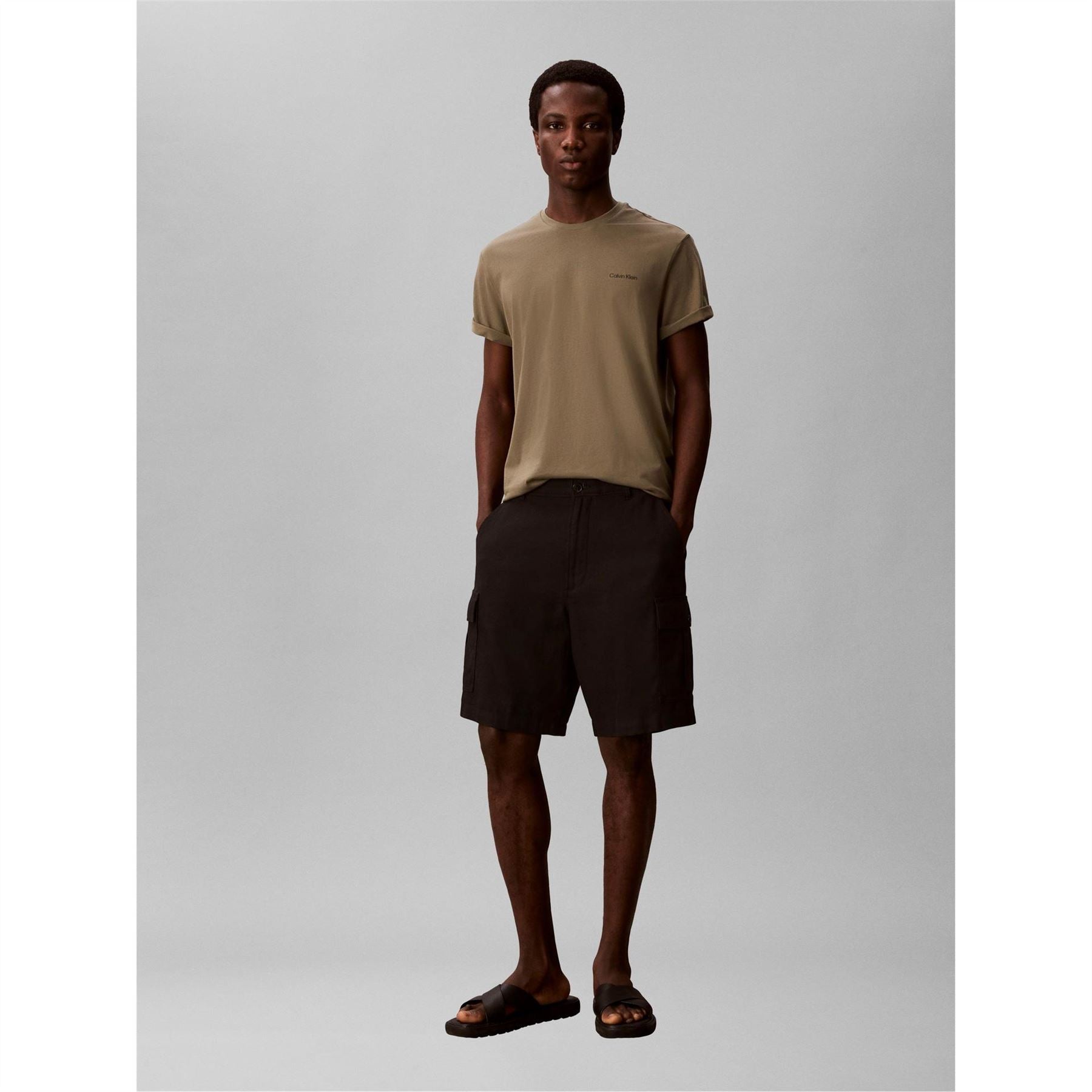 Calvin Klein L Micro Log Tee Sn63