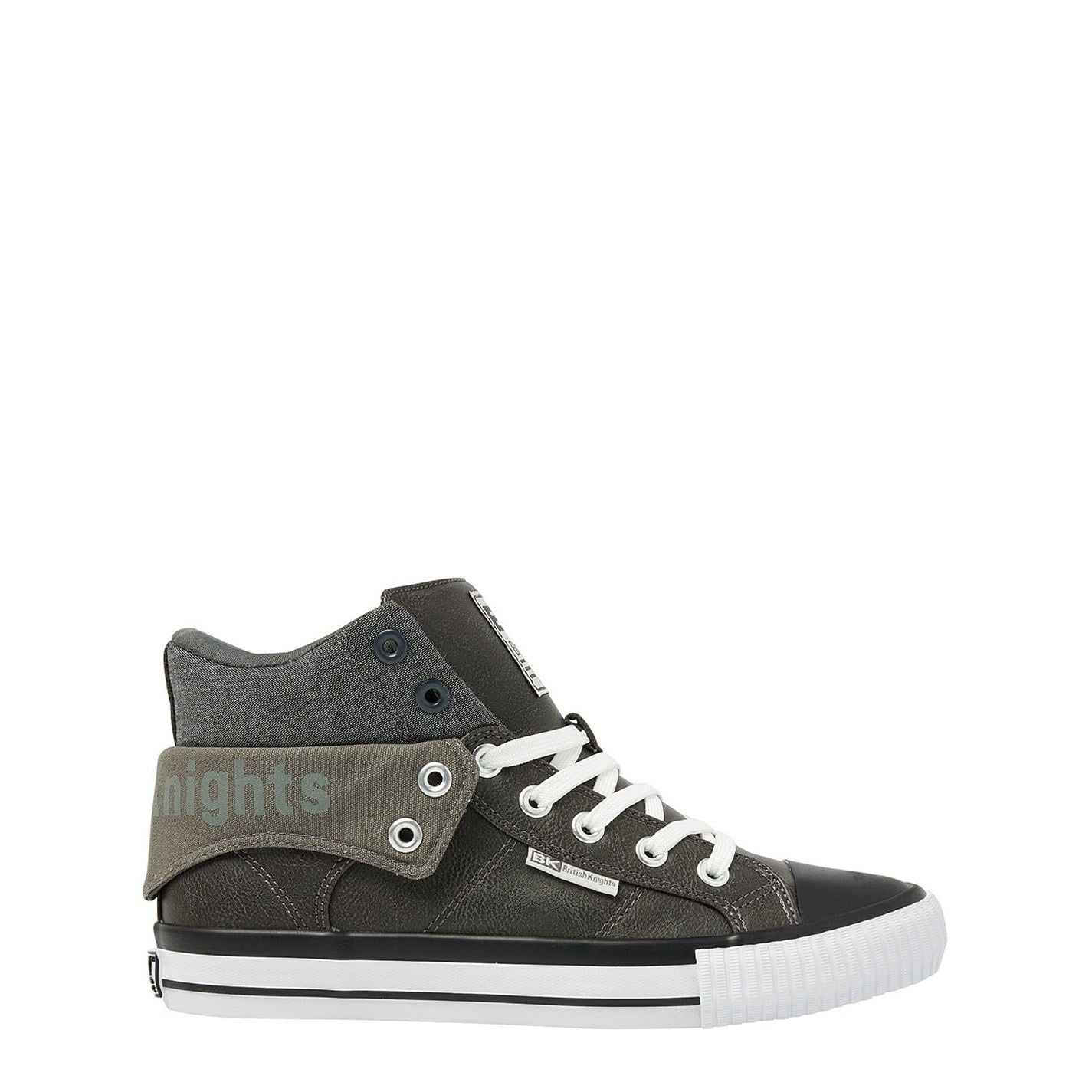 British Knights Roco Fold Pu High Tops Juniors
