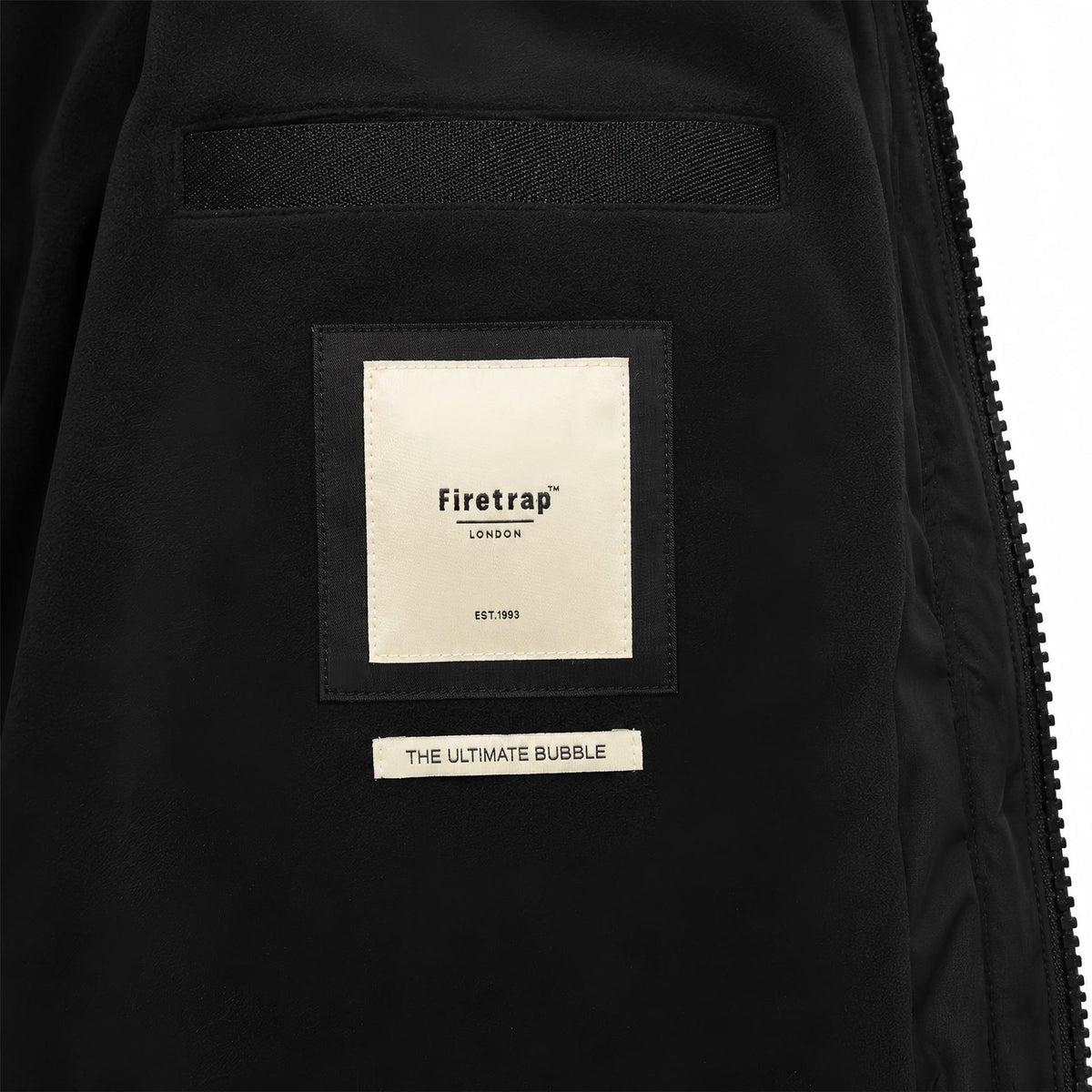 Firetrap Bubble Water and Wind Resistant Short Puffer Jacket