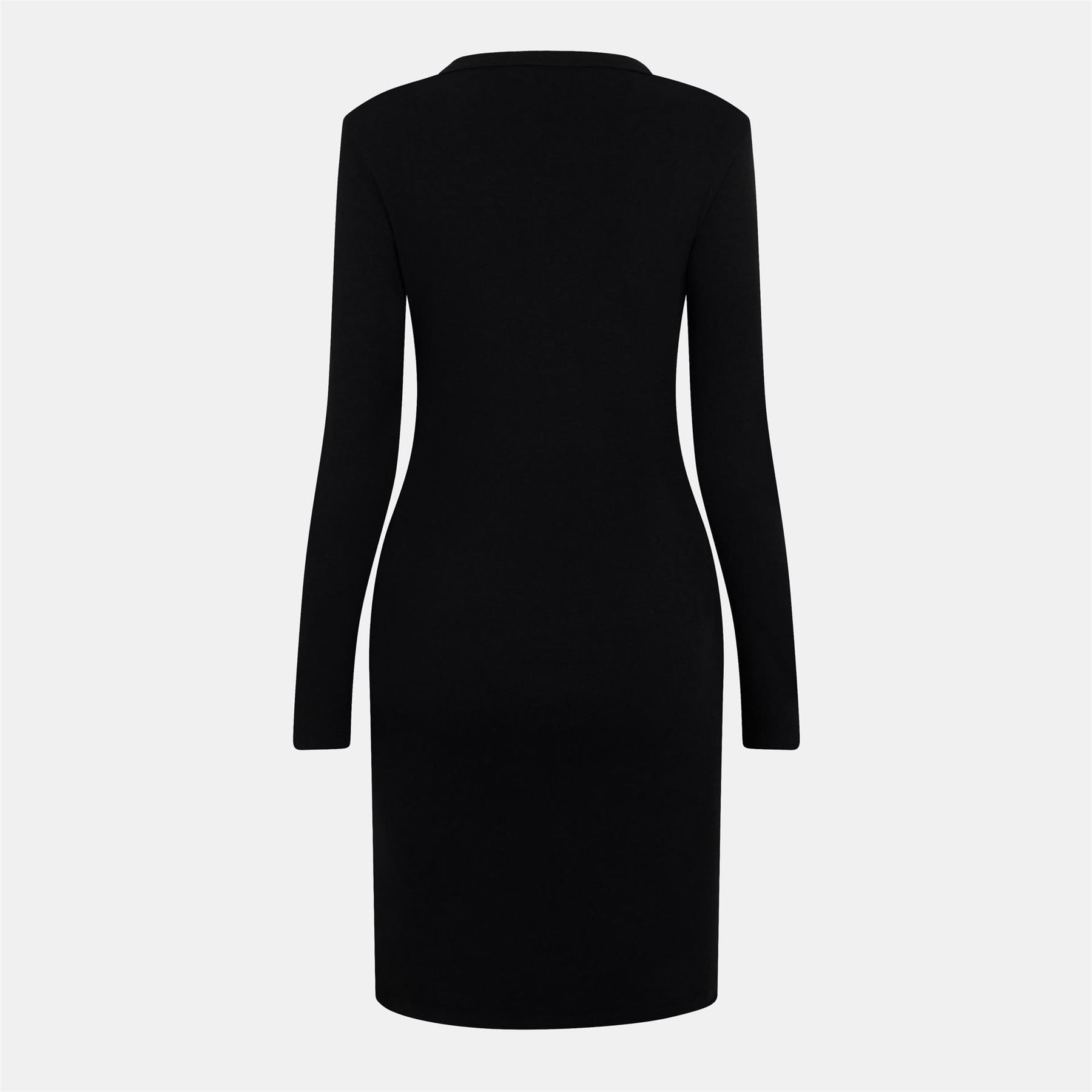 Hugo Crew Neck Knee Bodycon Dress