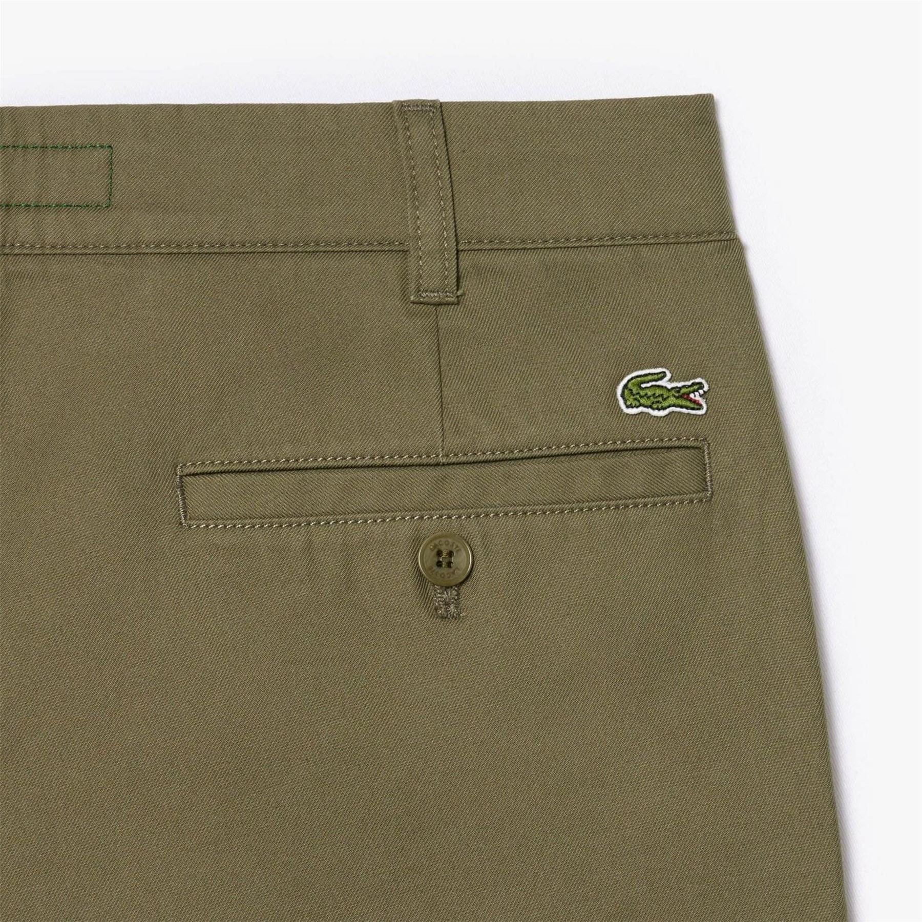 Lacoste Fit Cotton Twill Pants