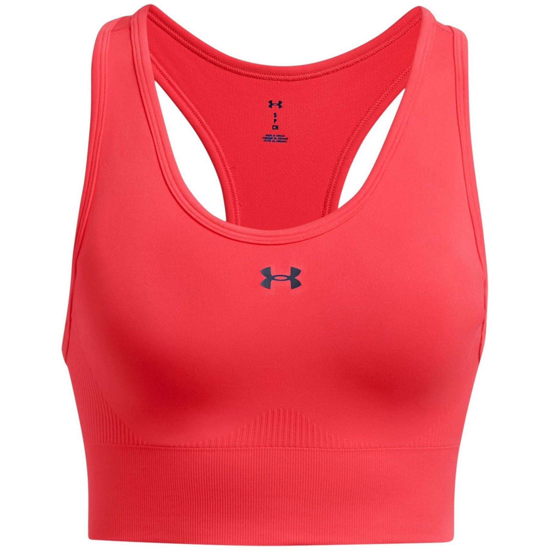 Under Armour Womens Armour Vanish Seamless Mid Bra Medium Impact Sports