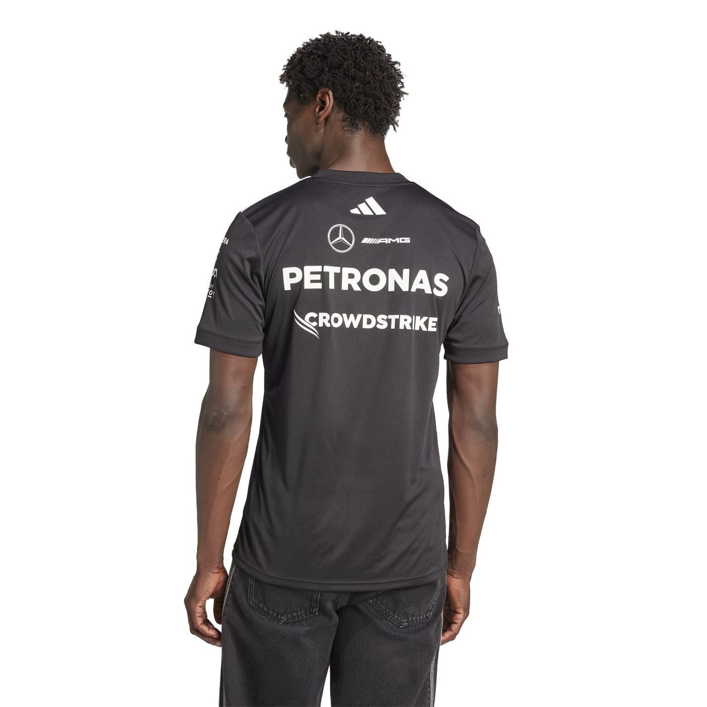 adidas Mens Mercedes Amg Petronas Formula One Team Driver Shirt
