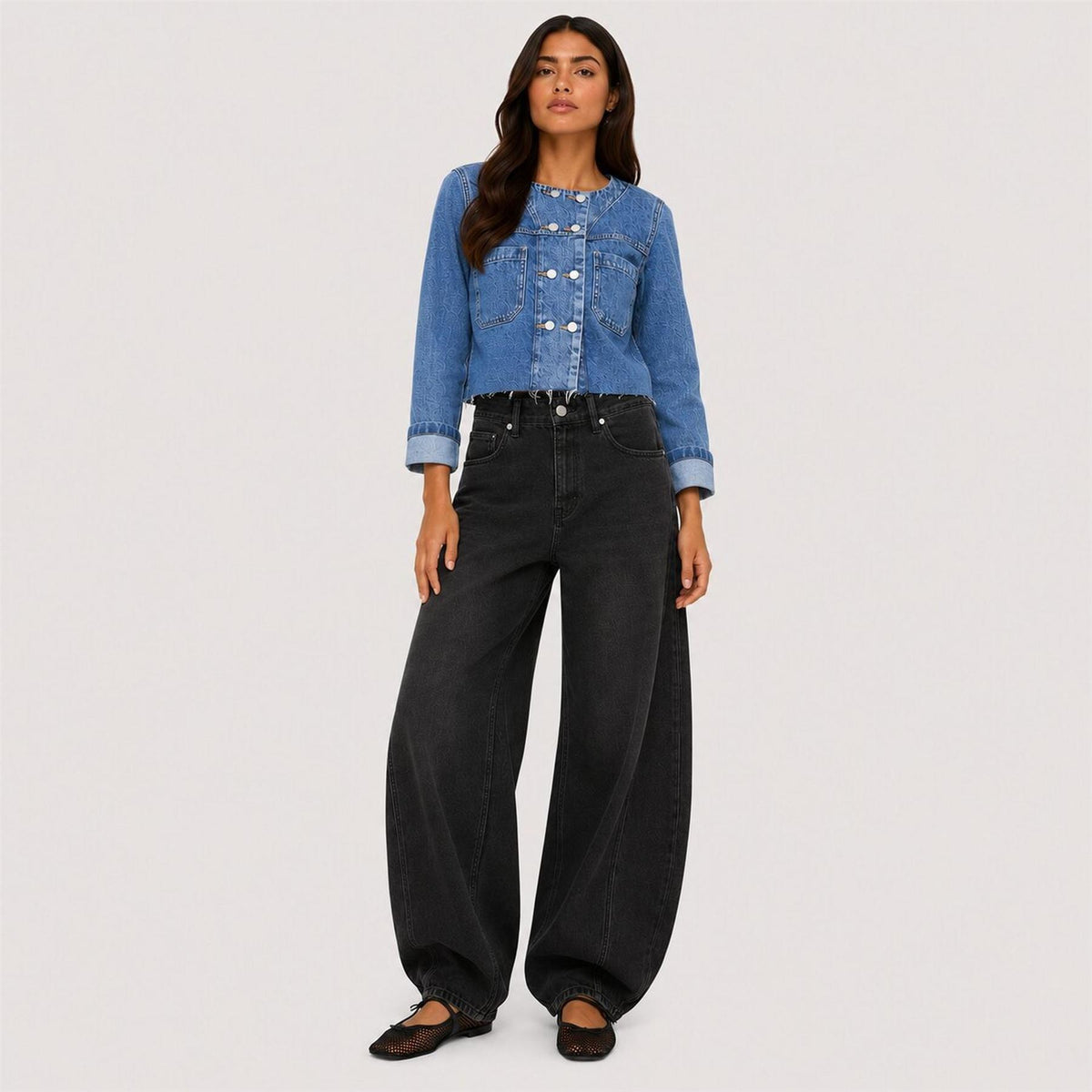 I Saw It First Wide Leg Jeans