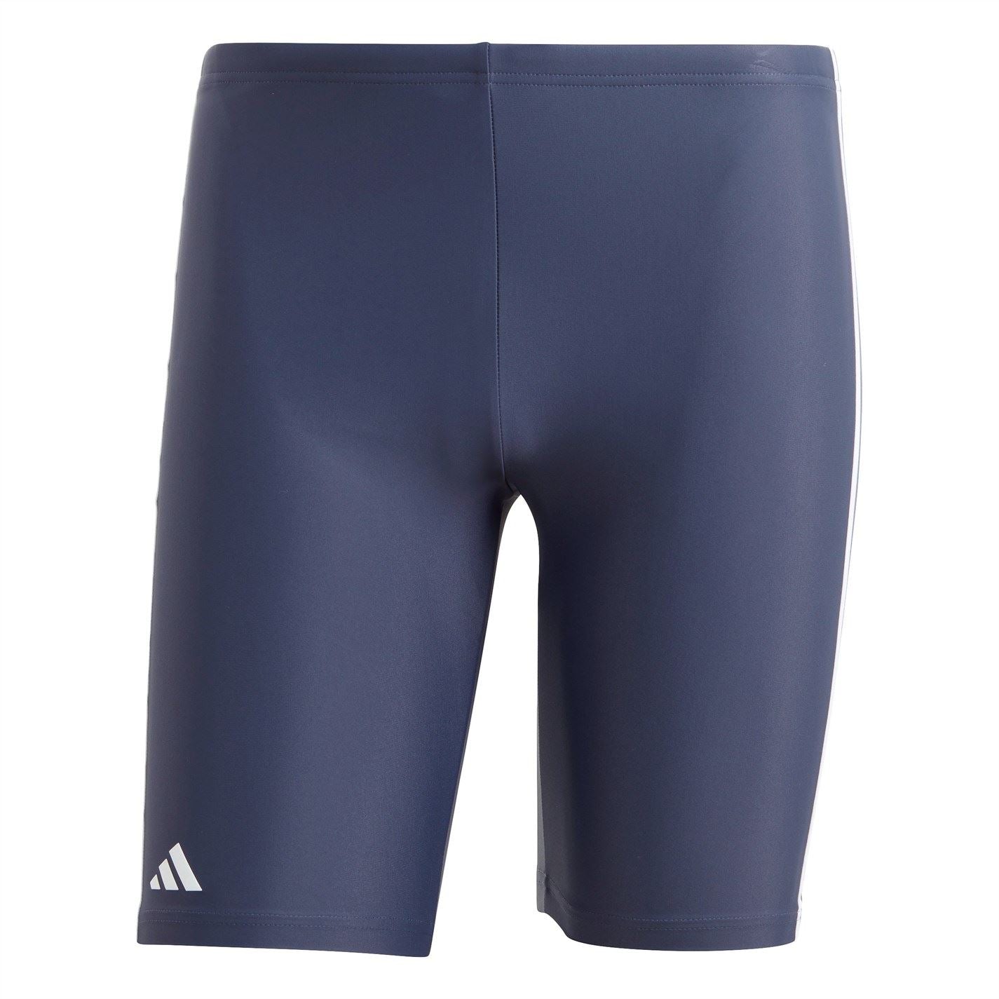 adidas Mens Primeblue 3 Stripes Swim Jammer