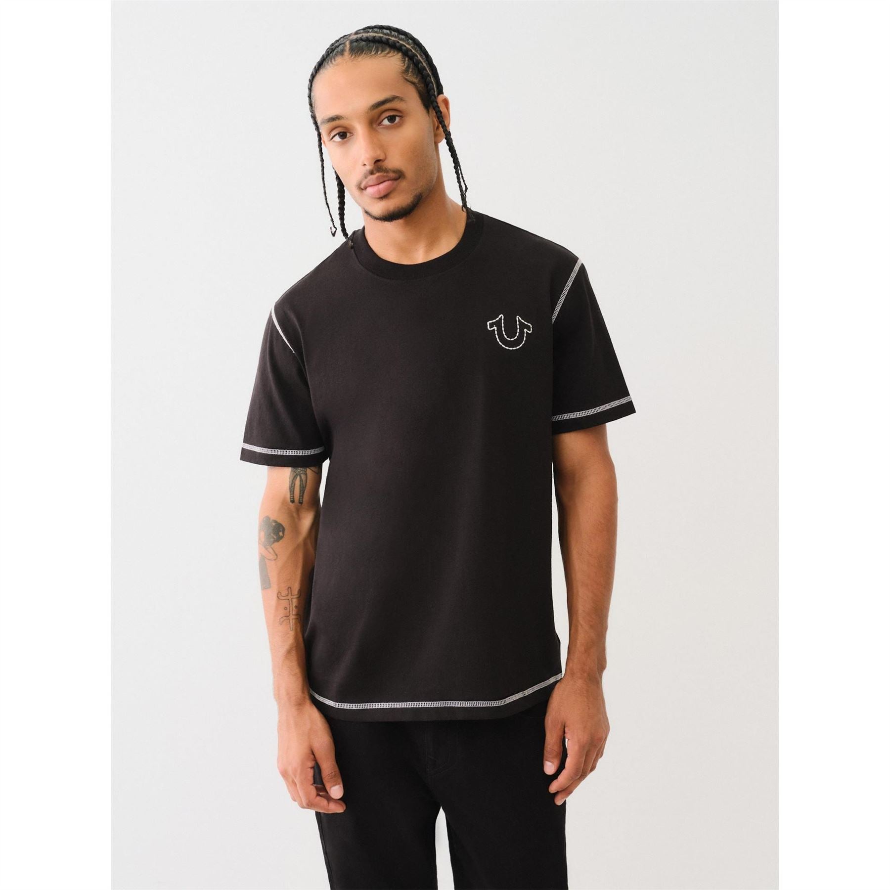 True Religion Regular Fit Stitch T-Shirt
