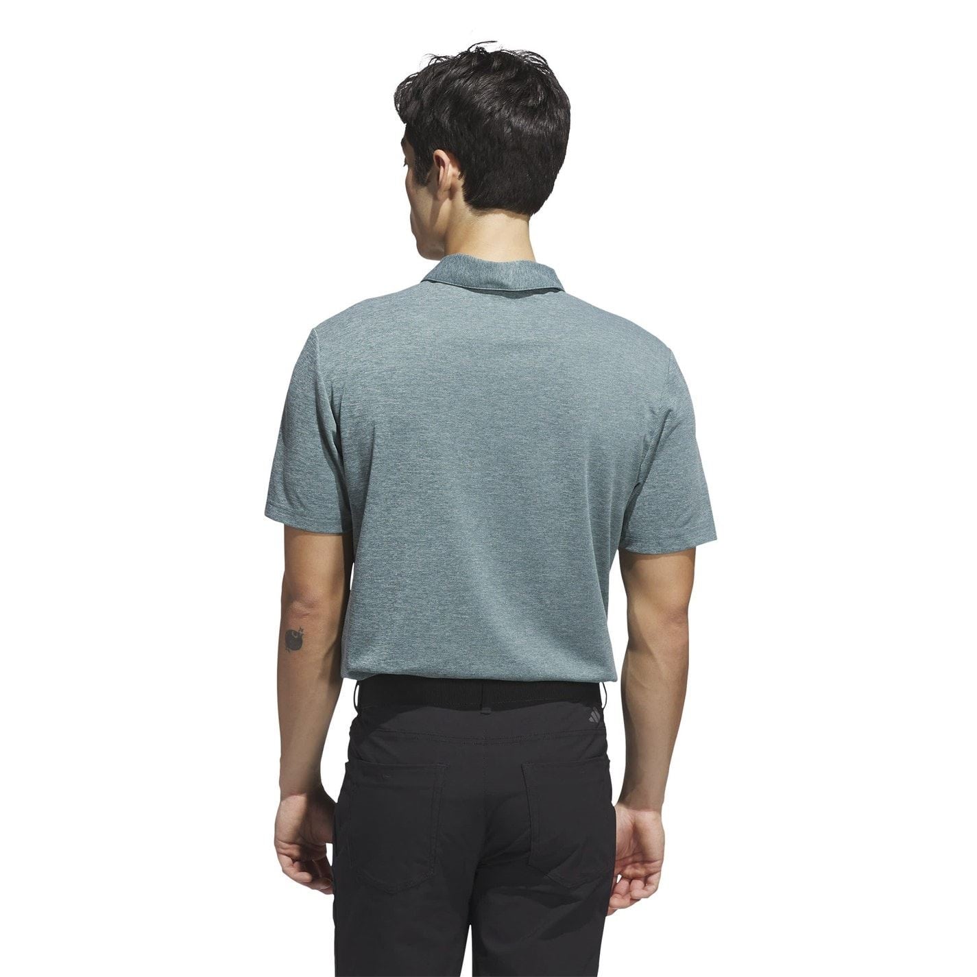 adidas Mens Heather Polo Shirt