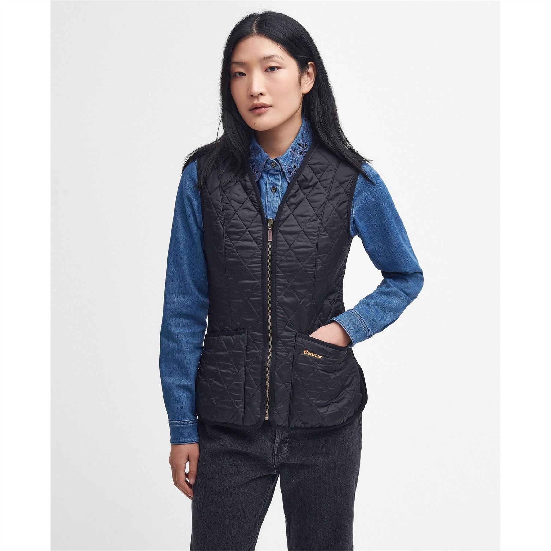 Barbour Quilted Fleece Gilet