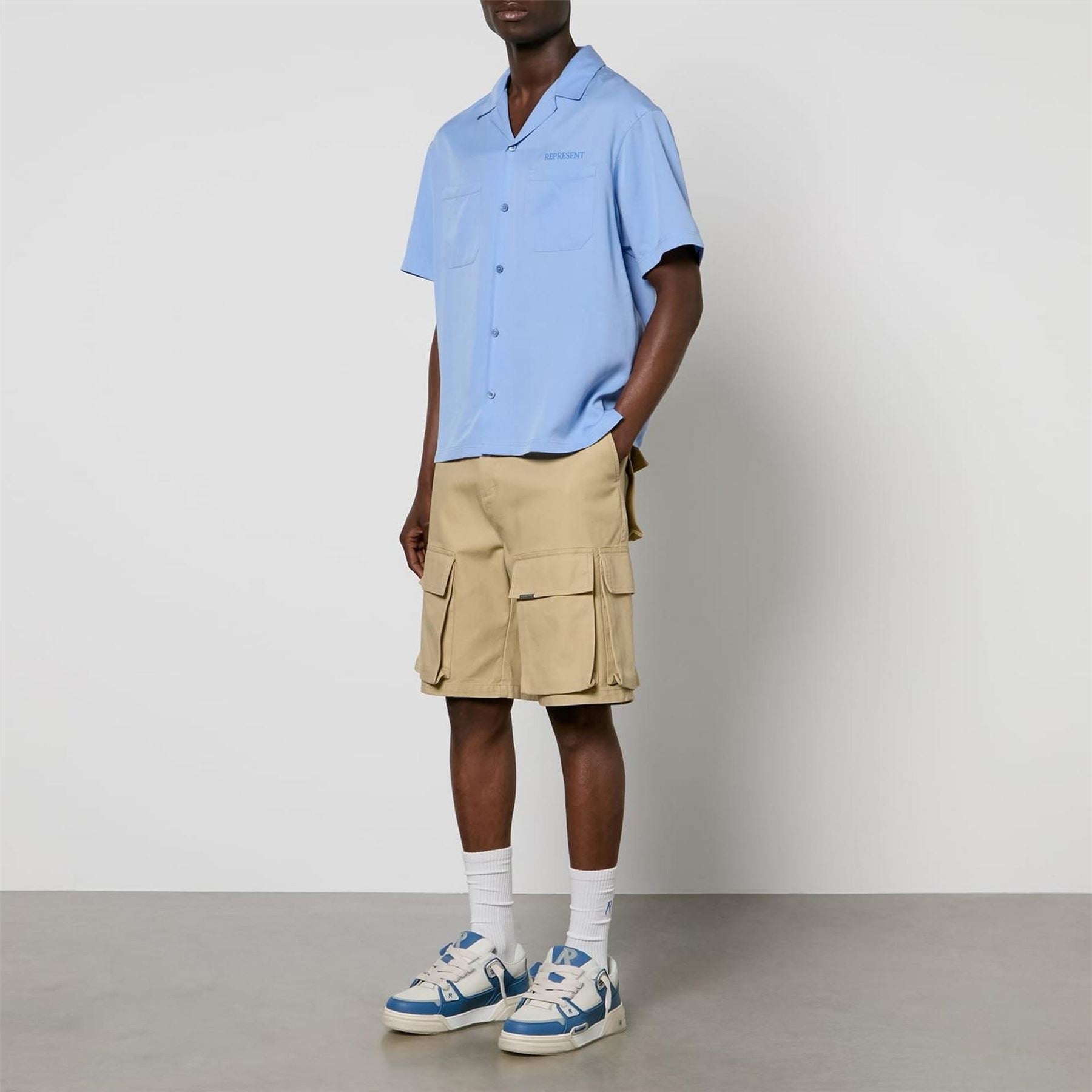 Represent Short Sleeved Bowling Shirt