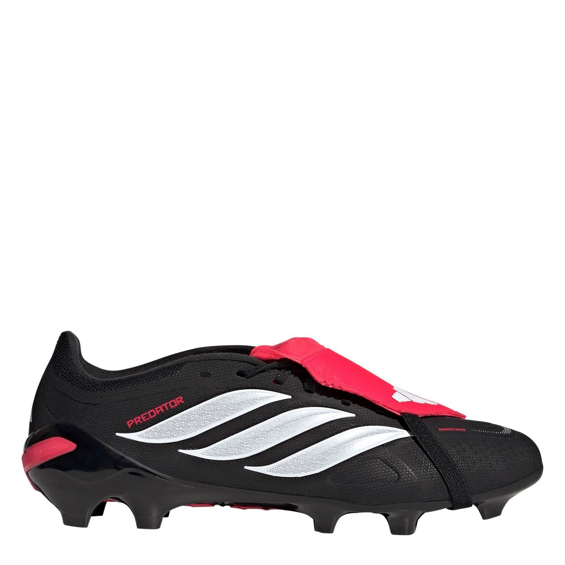 adidas Mens Predator Fold Over Tongue Academy Firm Ground Football Boots