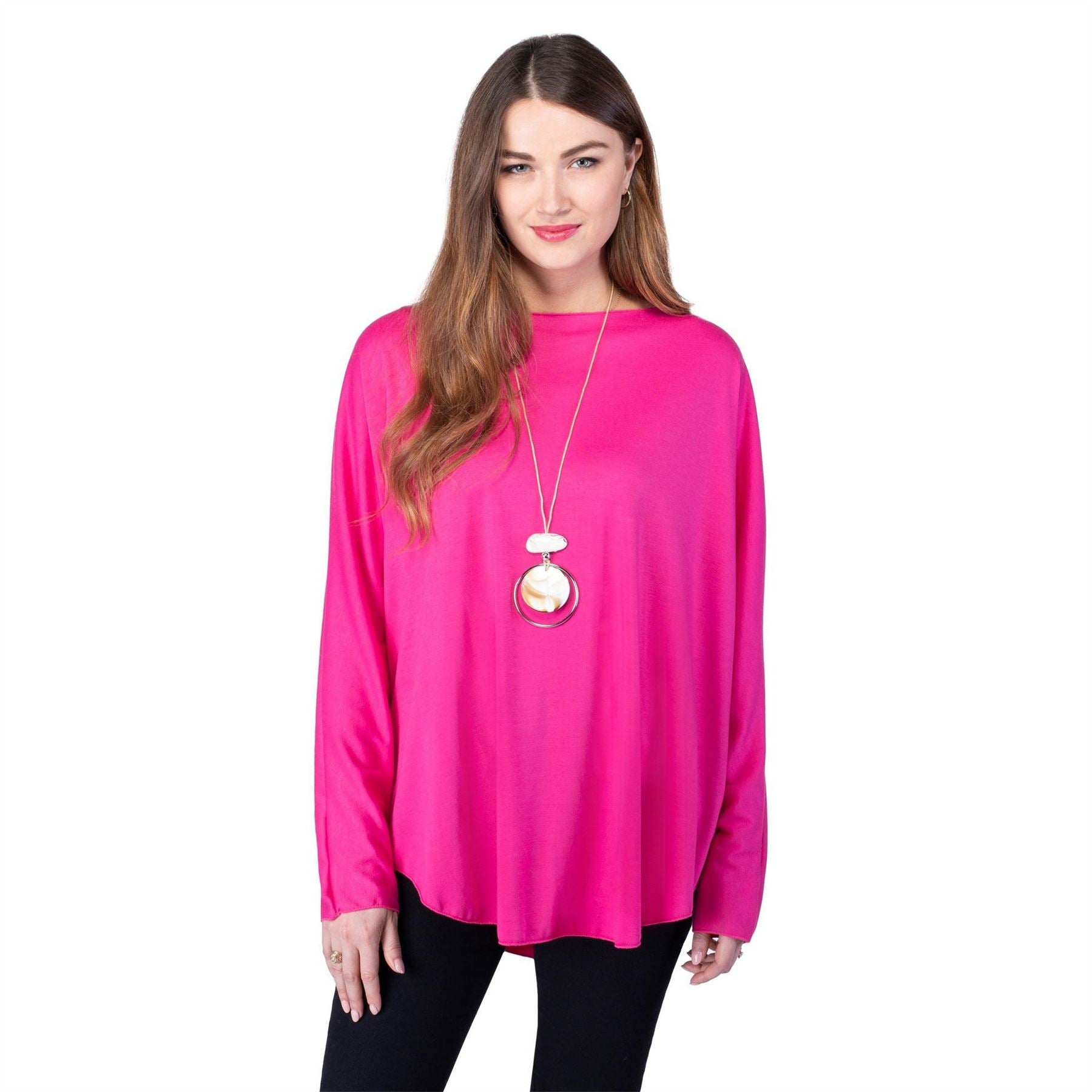 Maison De Nimes Boat Neck Relaxed Fit Blouse
