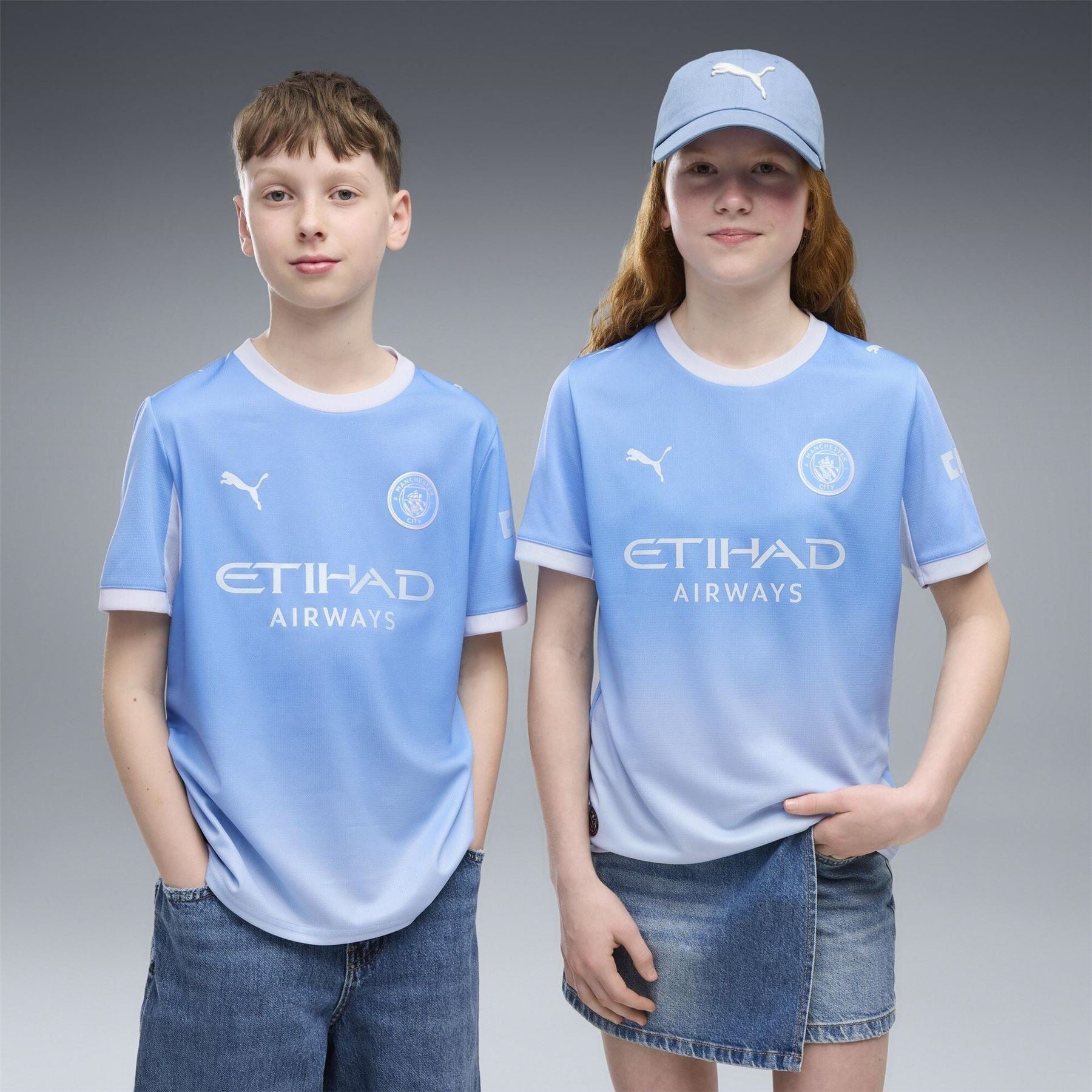 Puma City Home Shirt 2026 27 Juniors