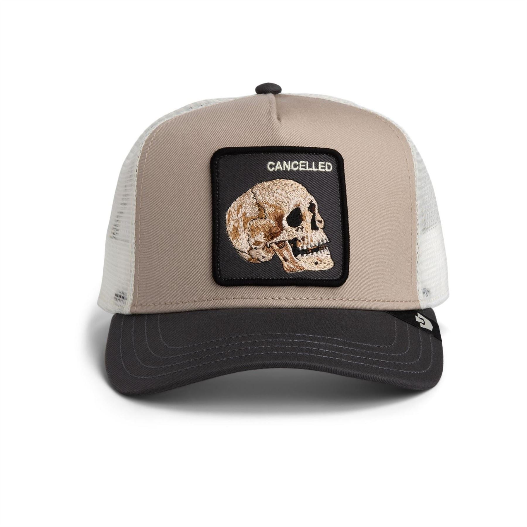 Goorin Bros Adjustable Trucker Cap with Pre-Curved Brim
