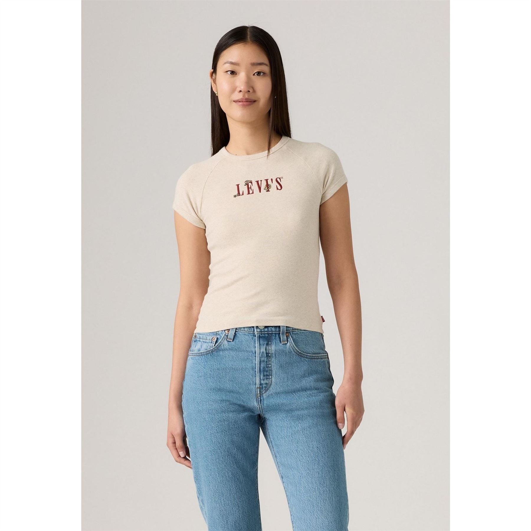 Levis Riley Crew Neck Short Sleeve Slim Fit T-Shirt