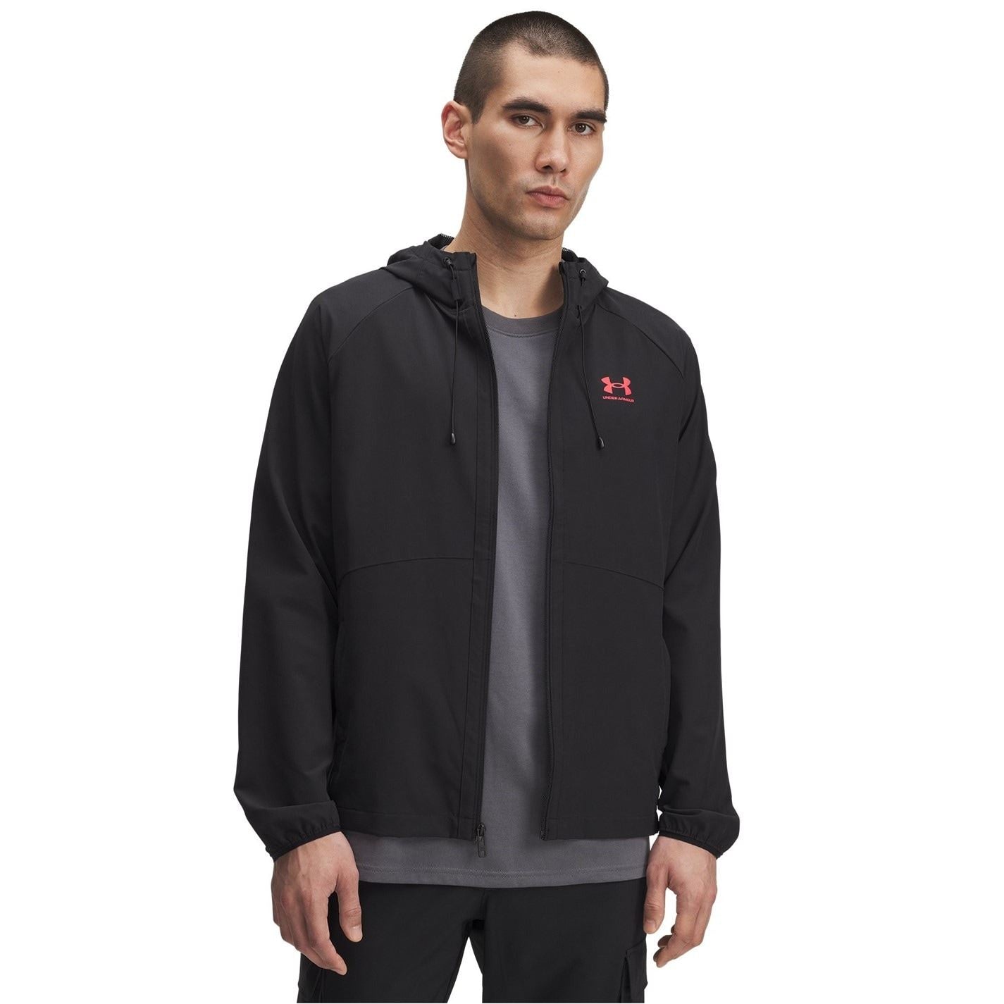 Under Armour Hooded Relaxed Fit Windbreaker Jacket