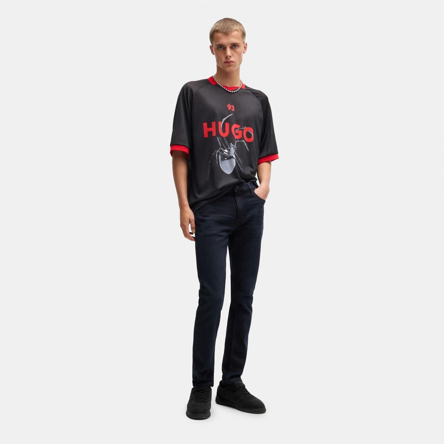 Hugo Five Pocket Design Slim Jeans