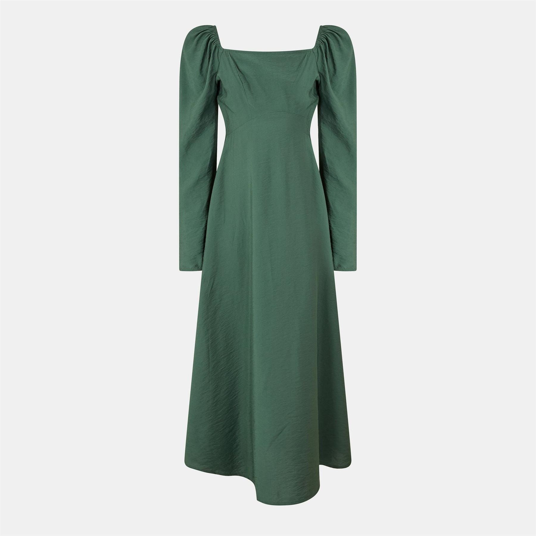 Nobodys Child Abby Square Neck Midi A-Line Dress