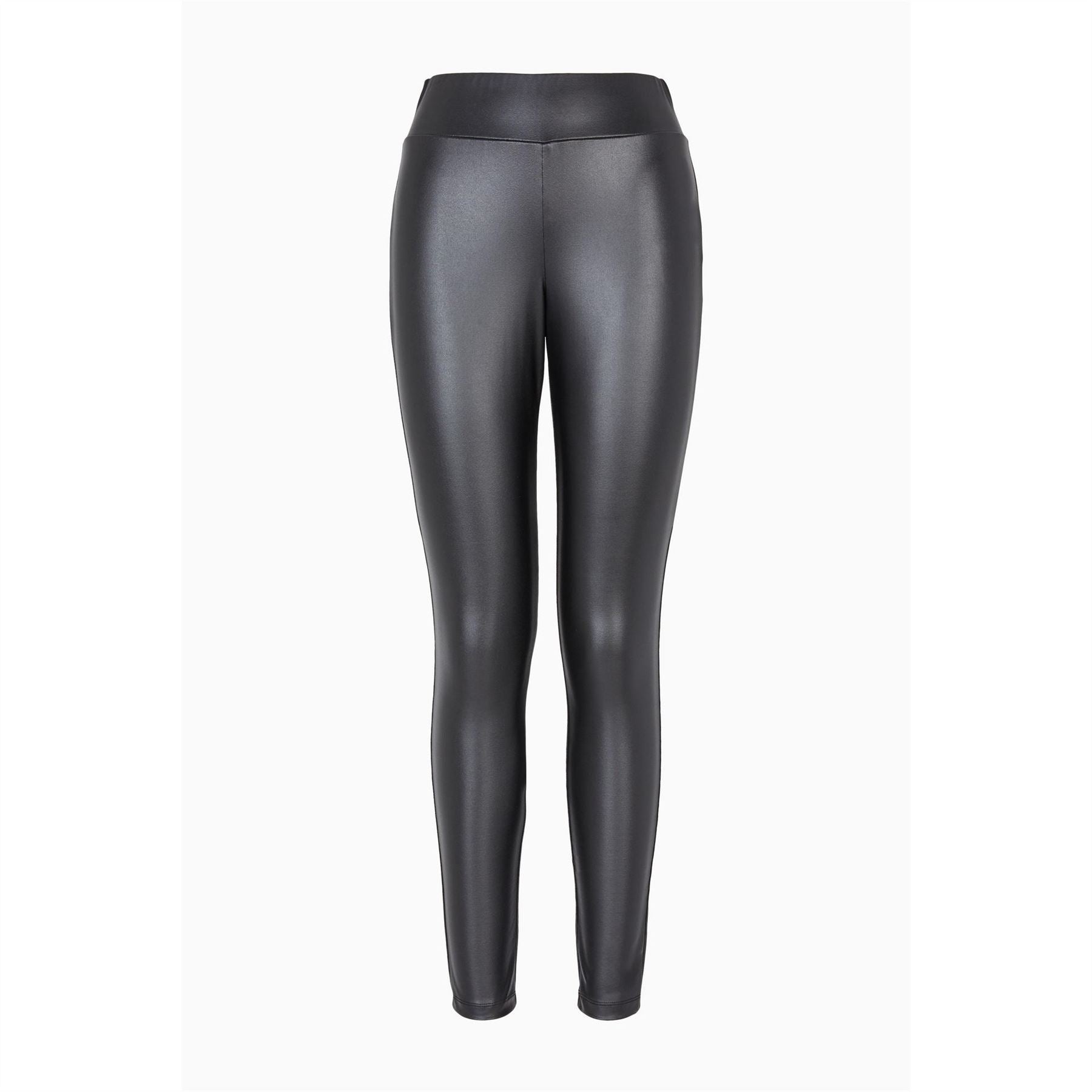 Armani Exchange Leather Leggings