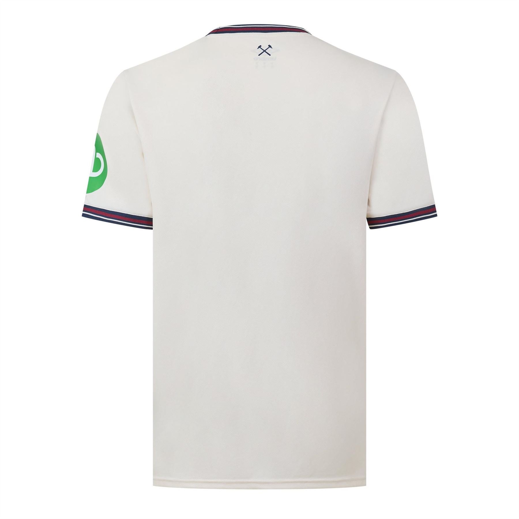 Umbro WHU Wordmark Crew Neck Short Sleeve Jersey T-Shirt