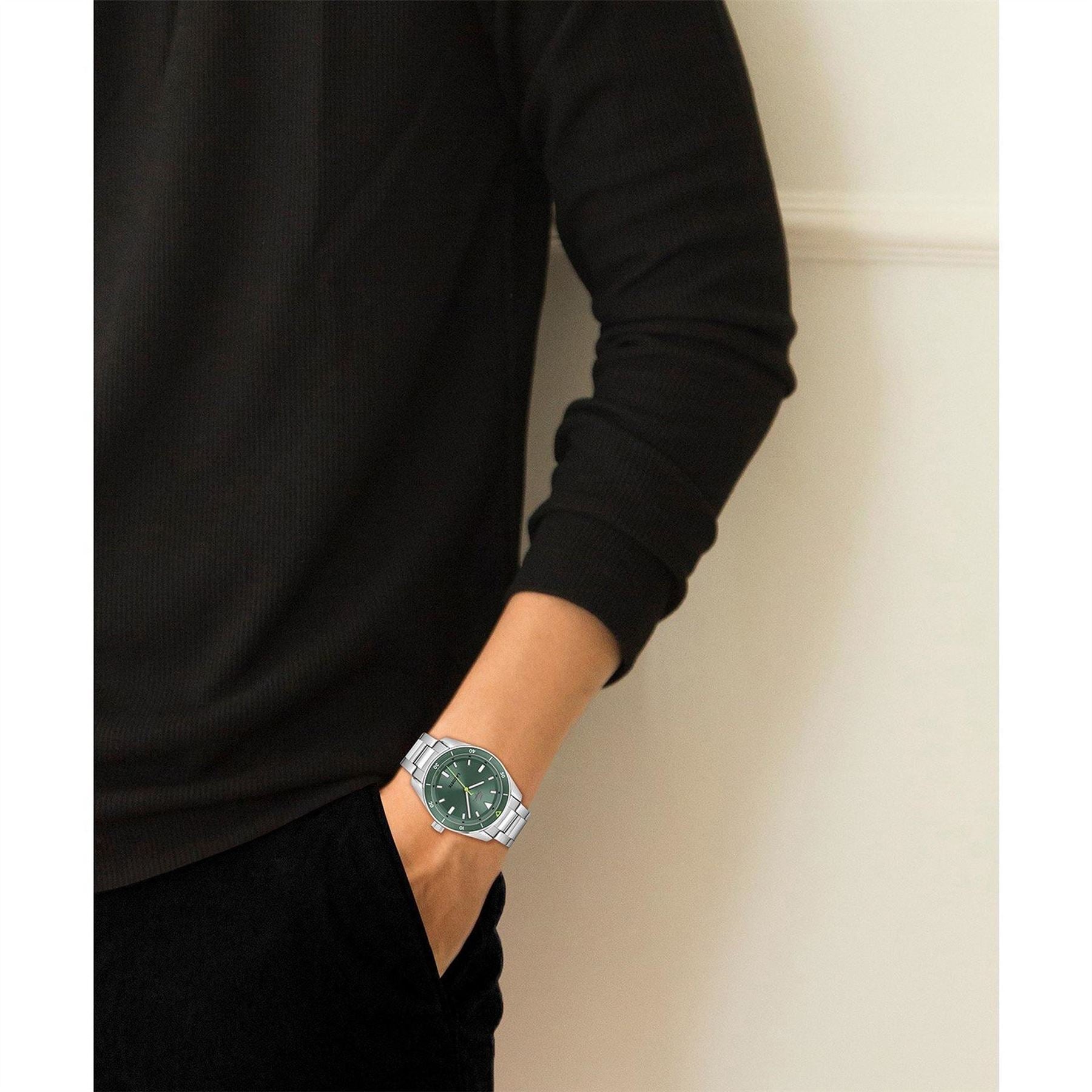 Lacoste Watches Mens Boston 39mm 3 Hands Watch