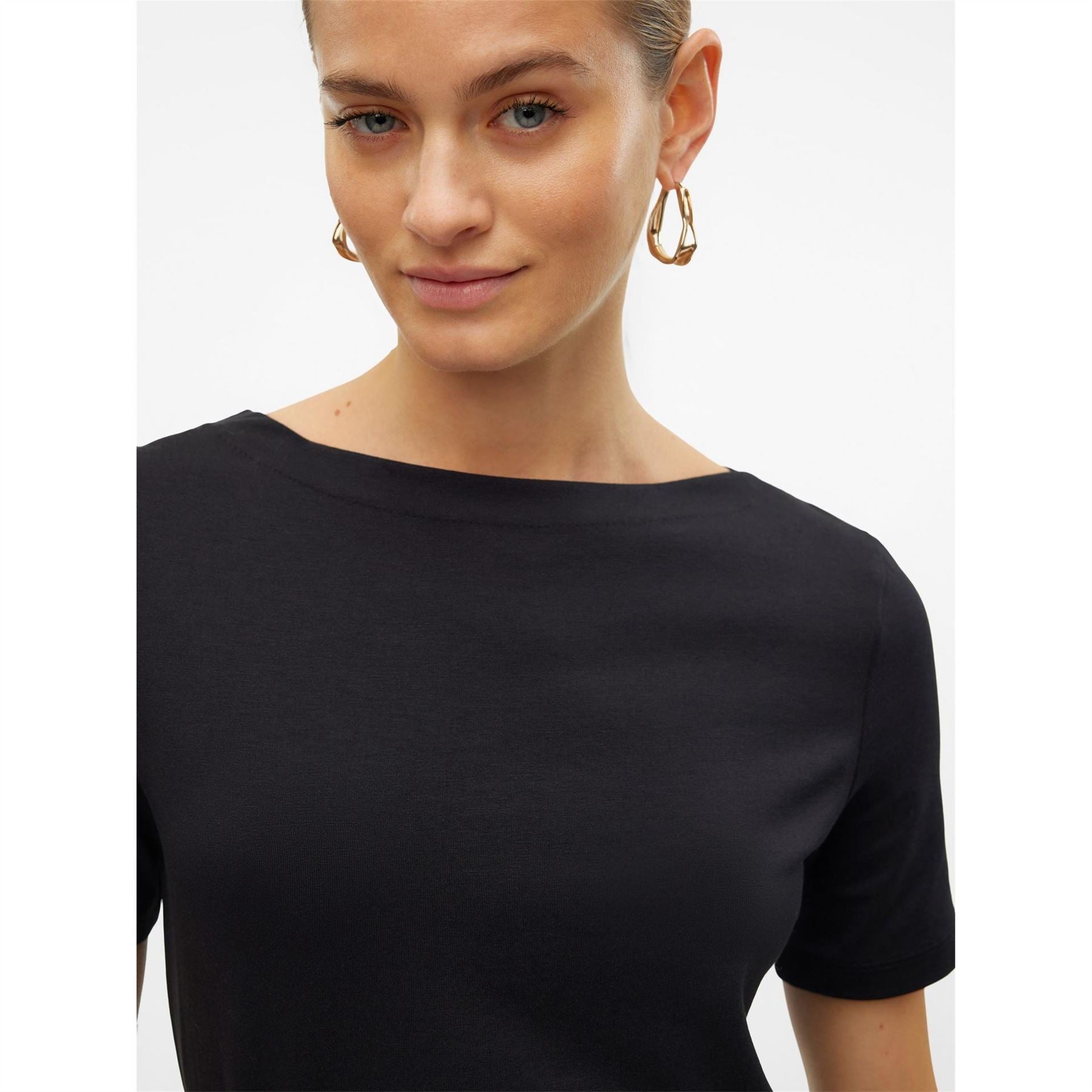 Vero Moda Modal Short Sleeve Regular Fit T-Shirt