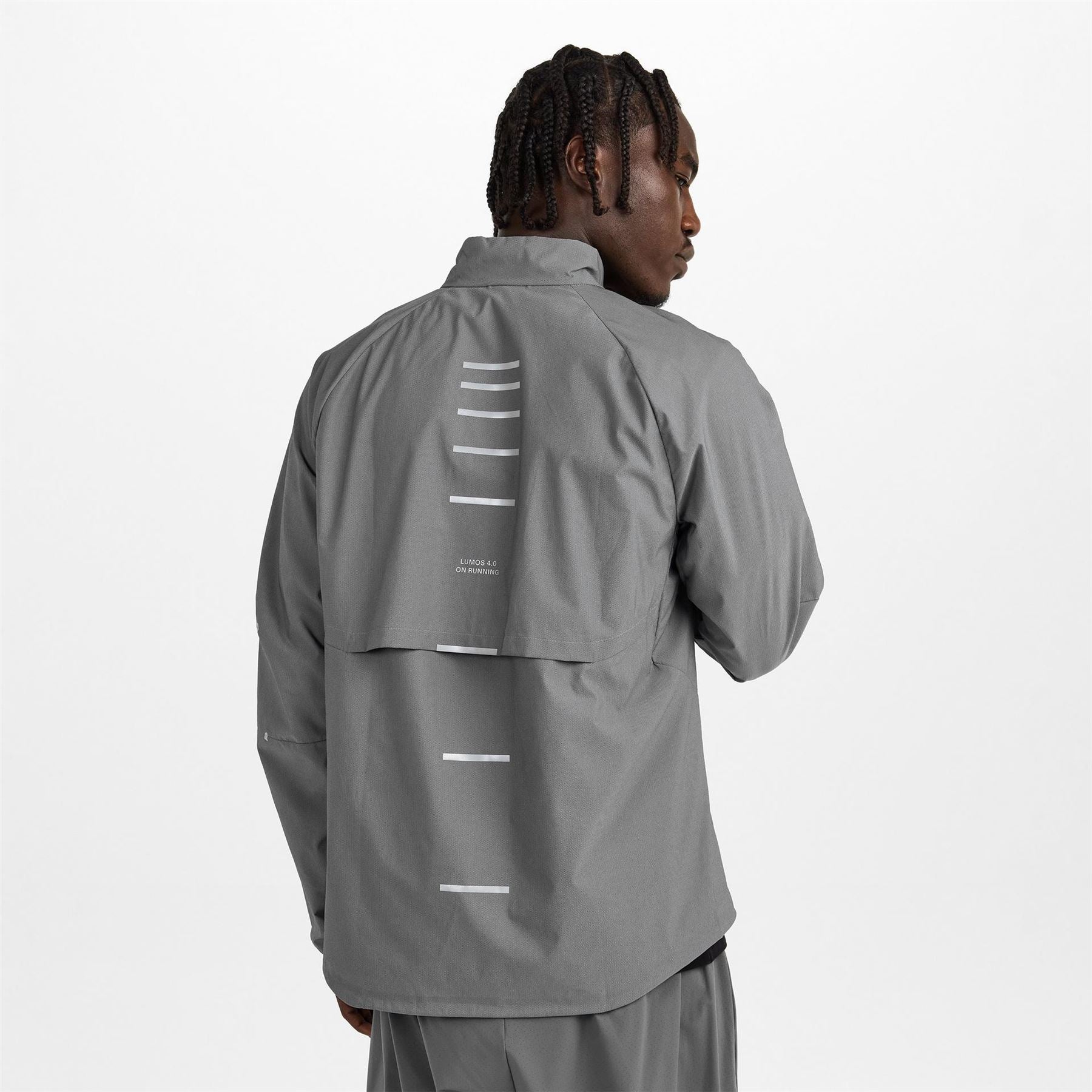 On Lumos Weather Resistant Reflective Performance Running Jacket