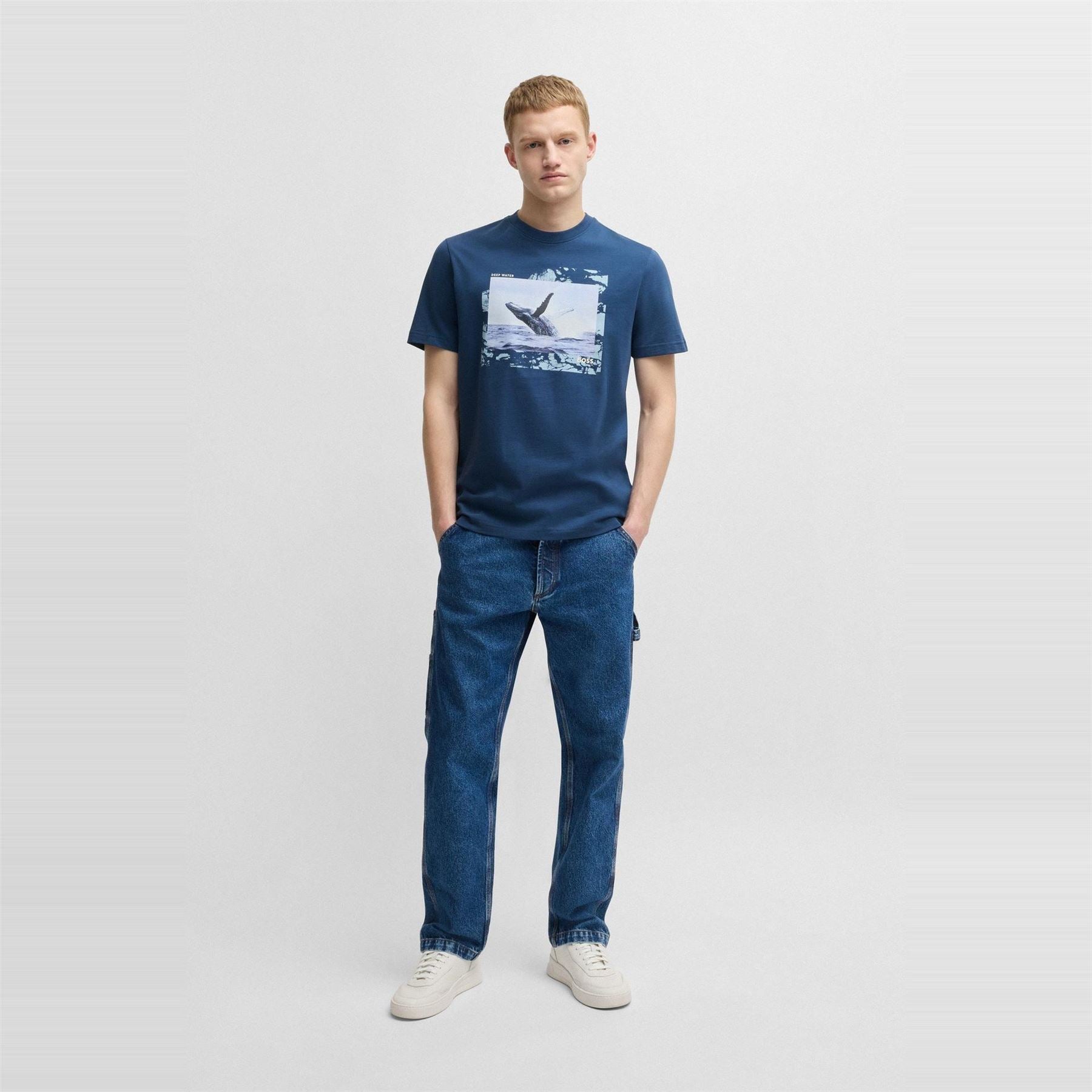 Boss Crew Neck Short Sleeve Regular Fit T-Shirt