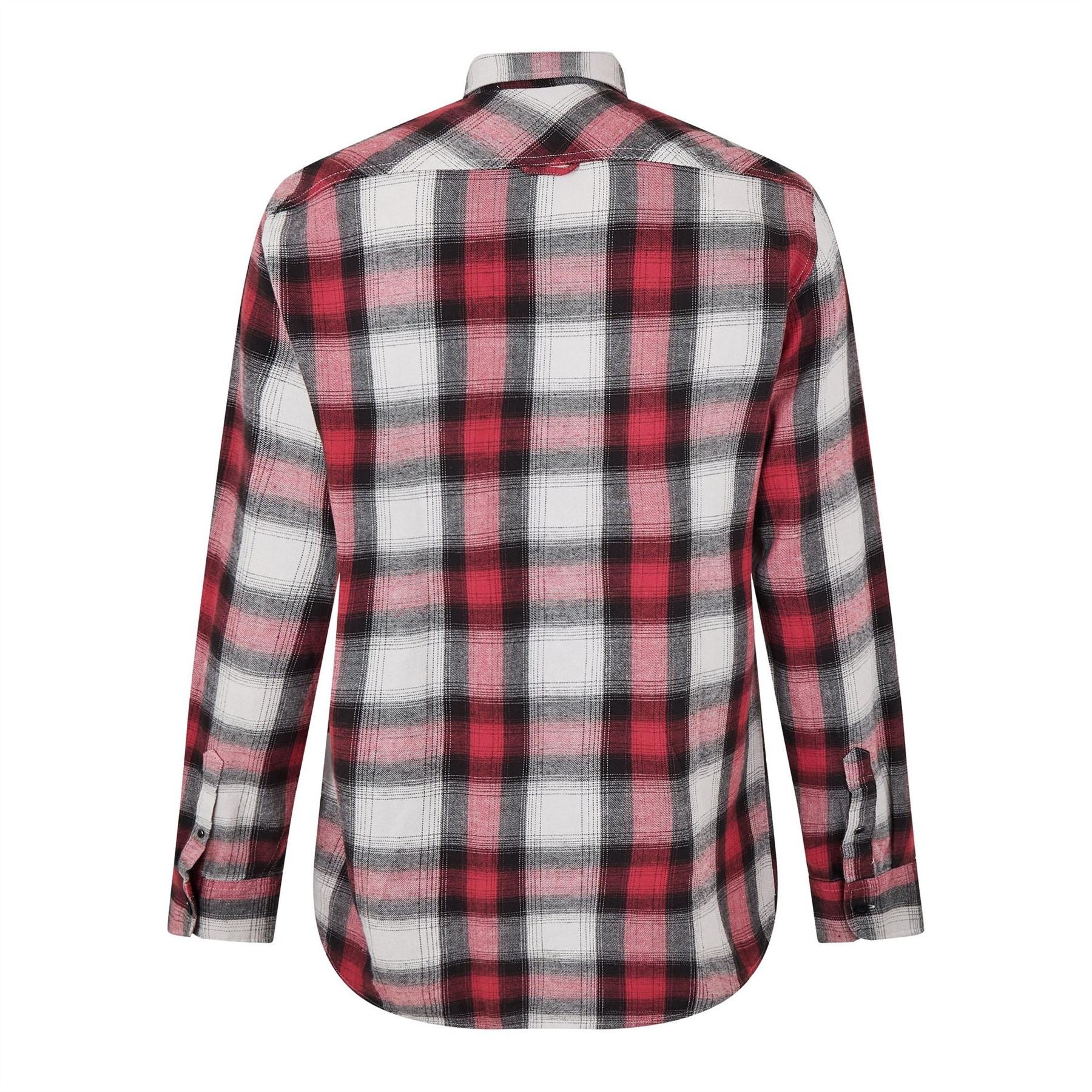 Replay Checkered Long Sleeve Patterned Shirt