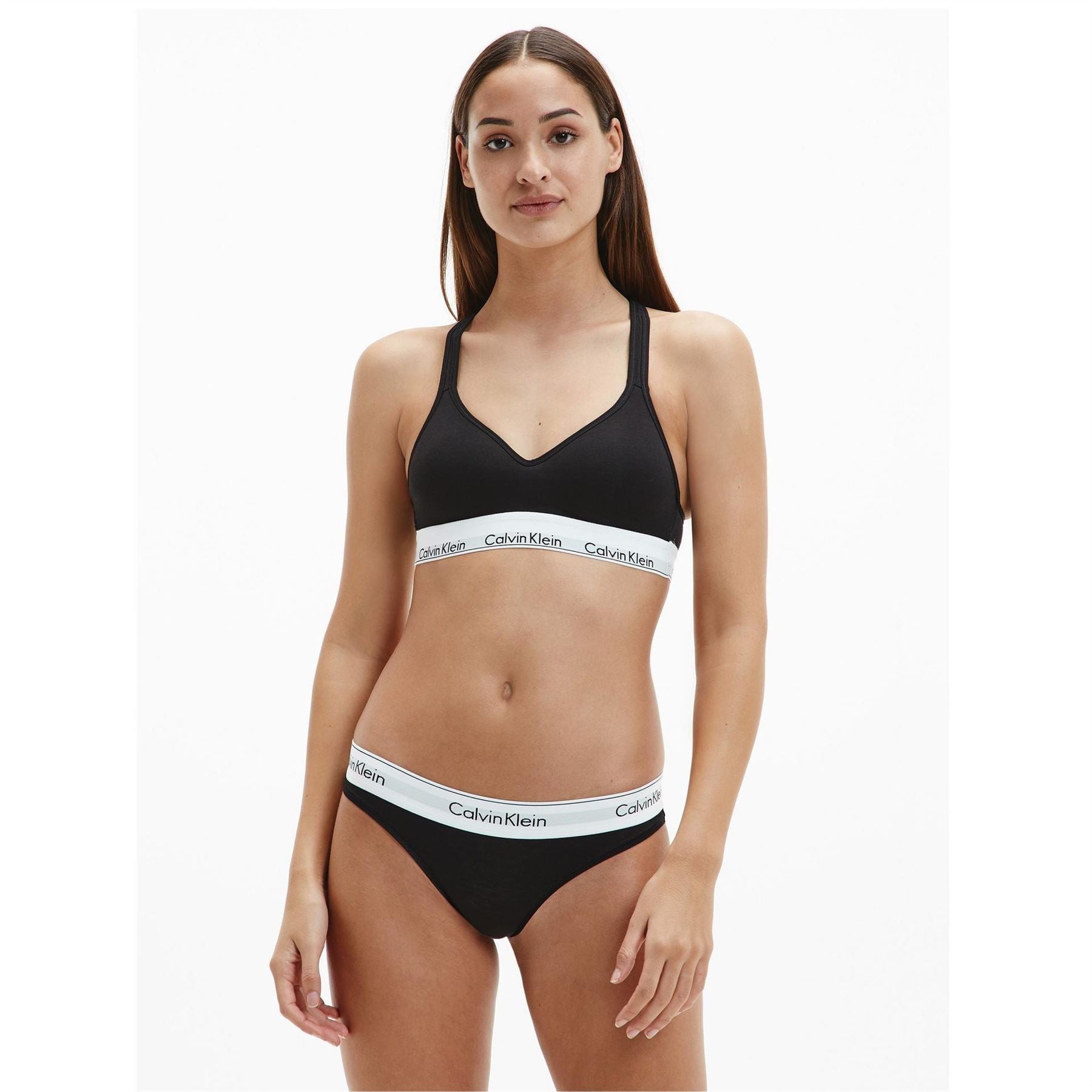 Calvin Klein Cotton Bralette Lightly Lined