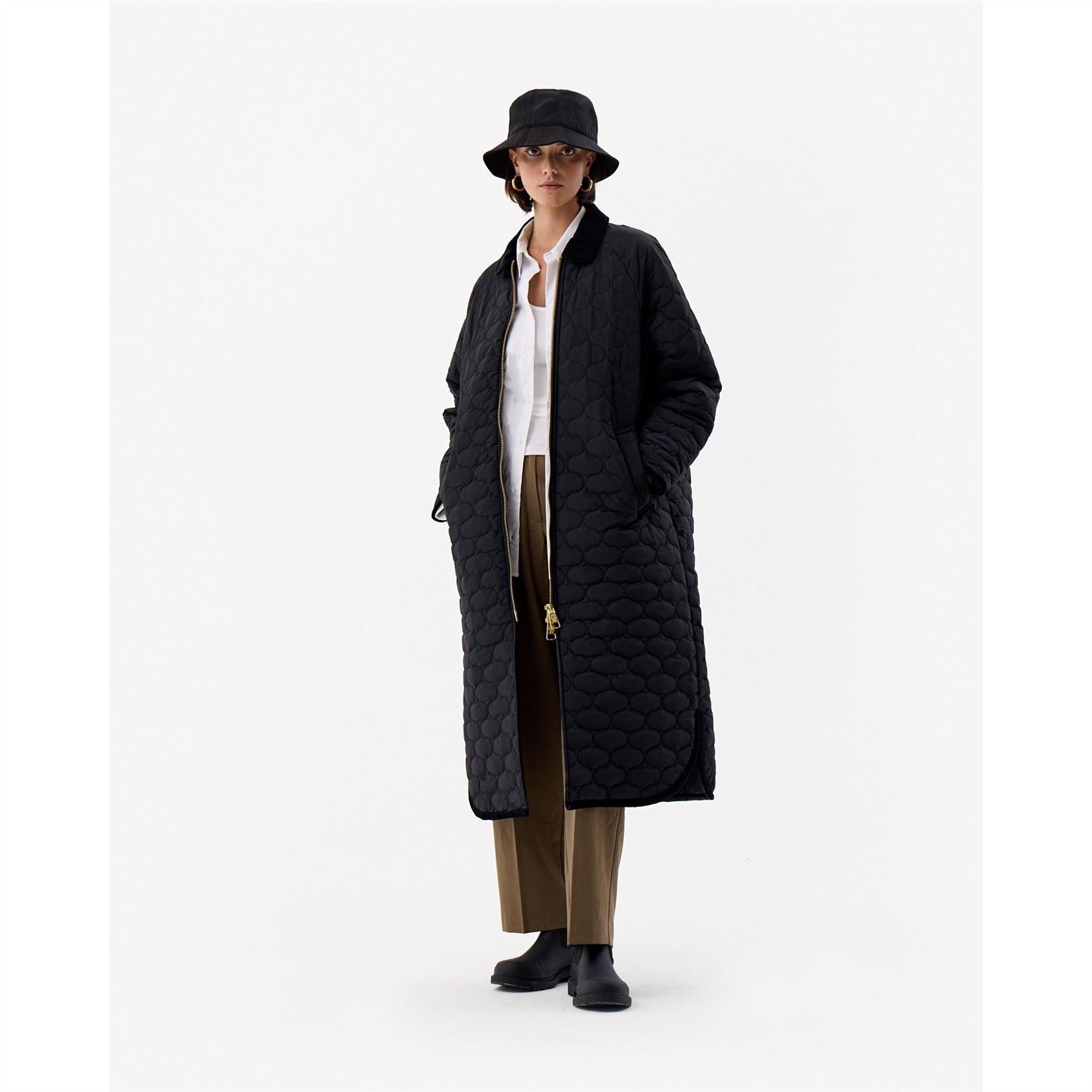 Hunter Fionn Lng Quilted Jacket