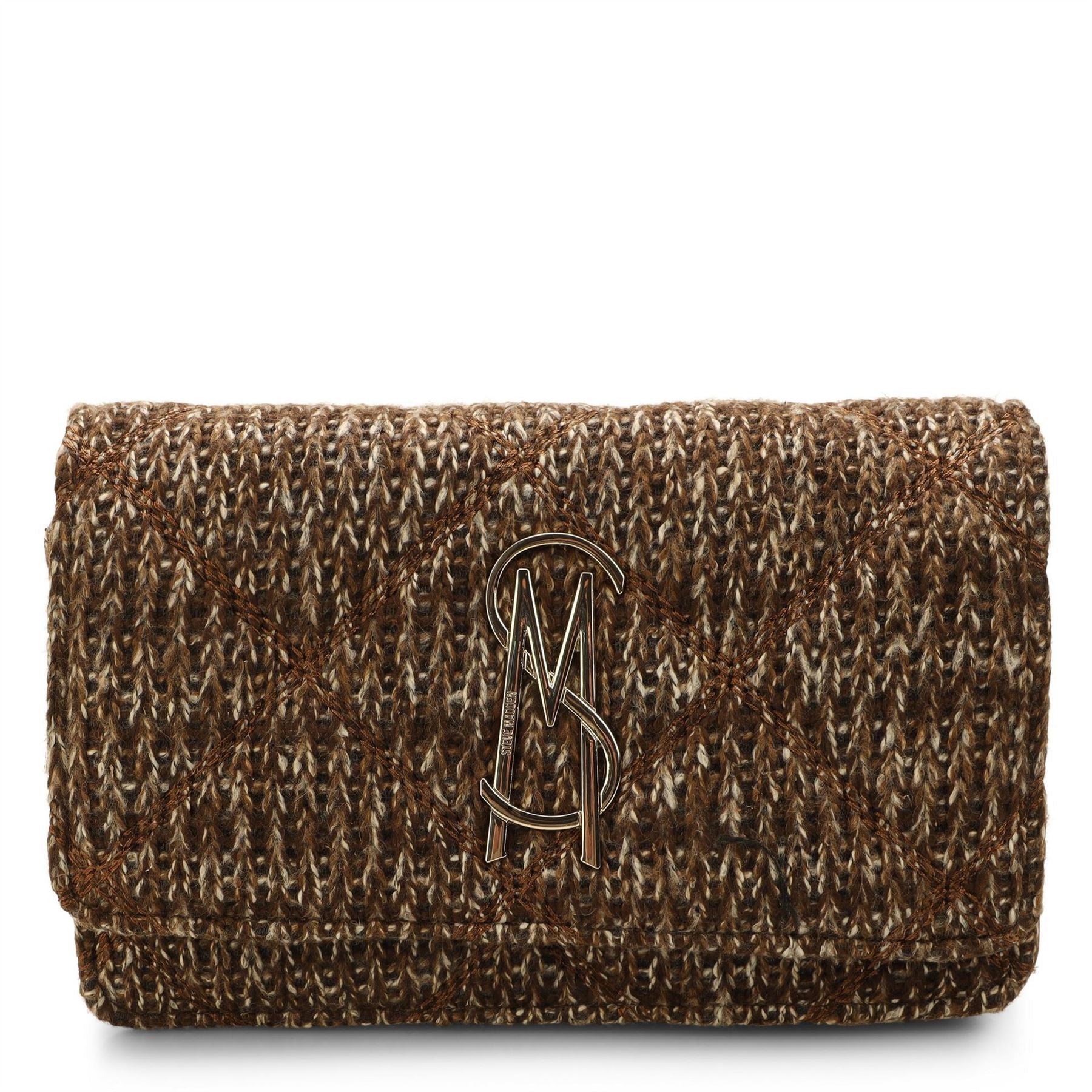 Steve Madden Bendue Cross Body Bag with Basket Weave
