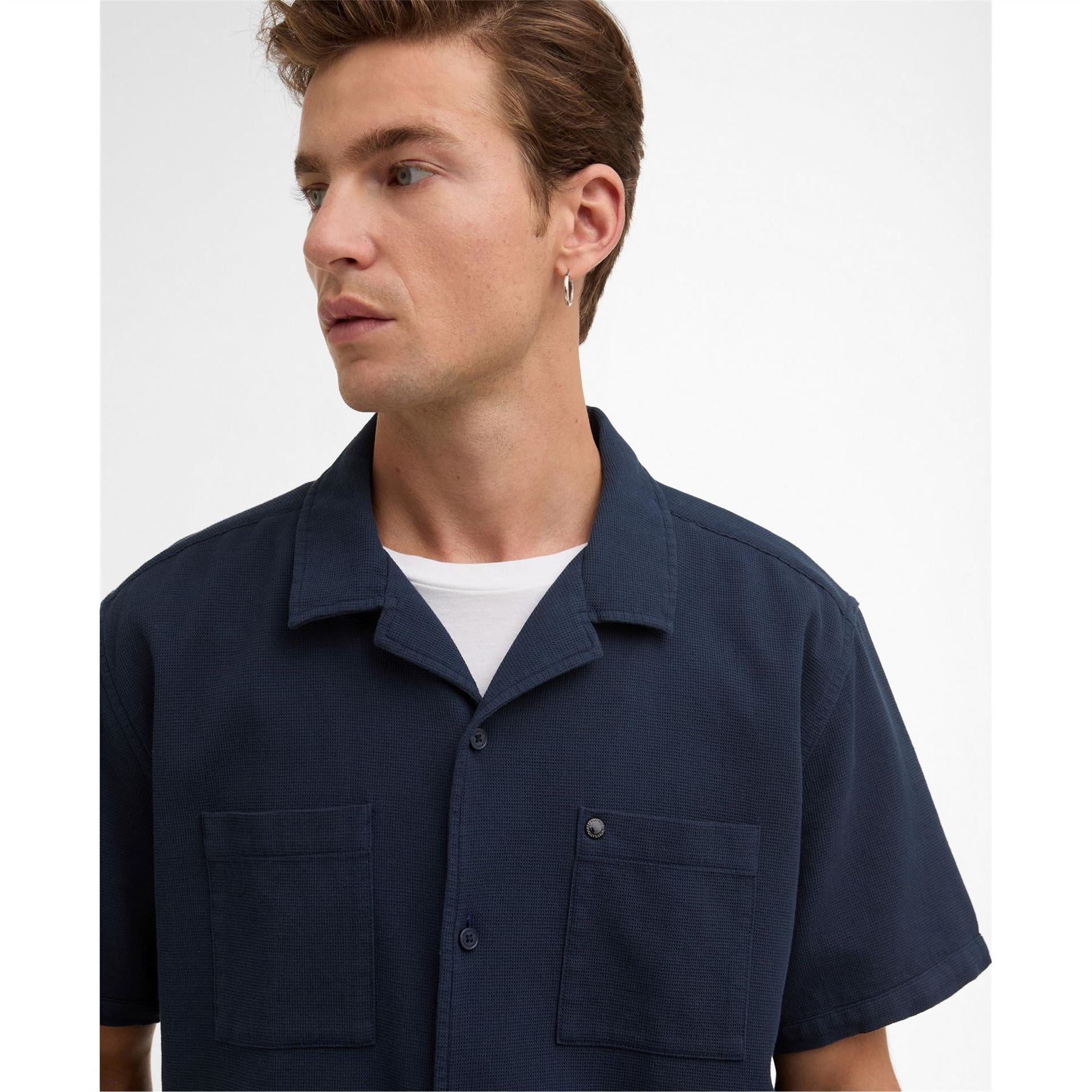 Barbour International Plain Short Sleeve Shirt