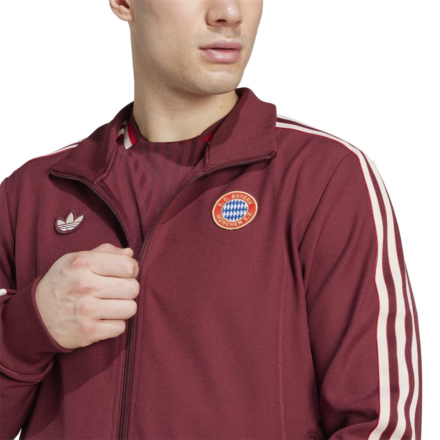adidas Bayern Munich Terrace Icons Track Top 2024 2025 Adults