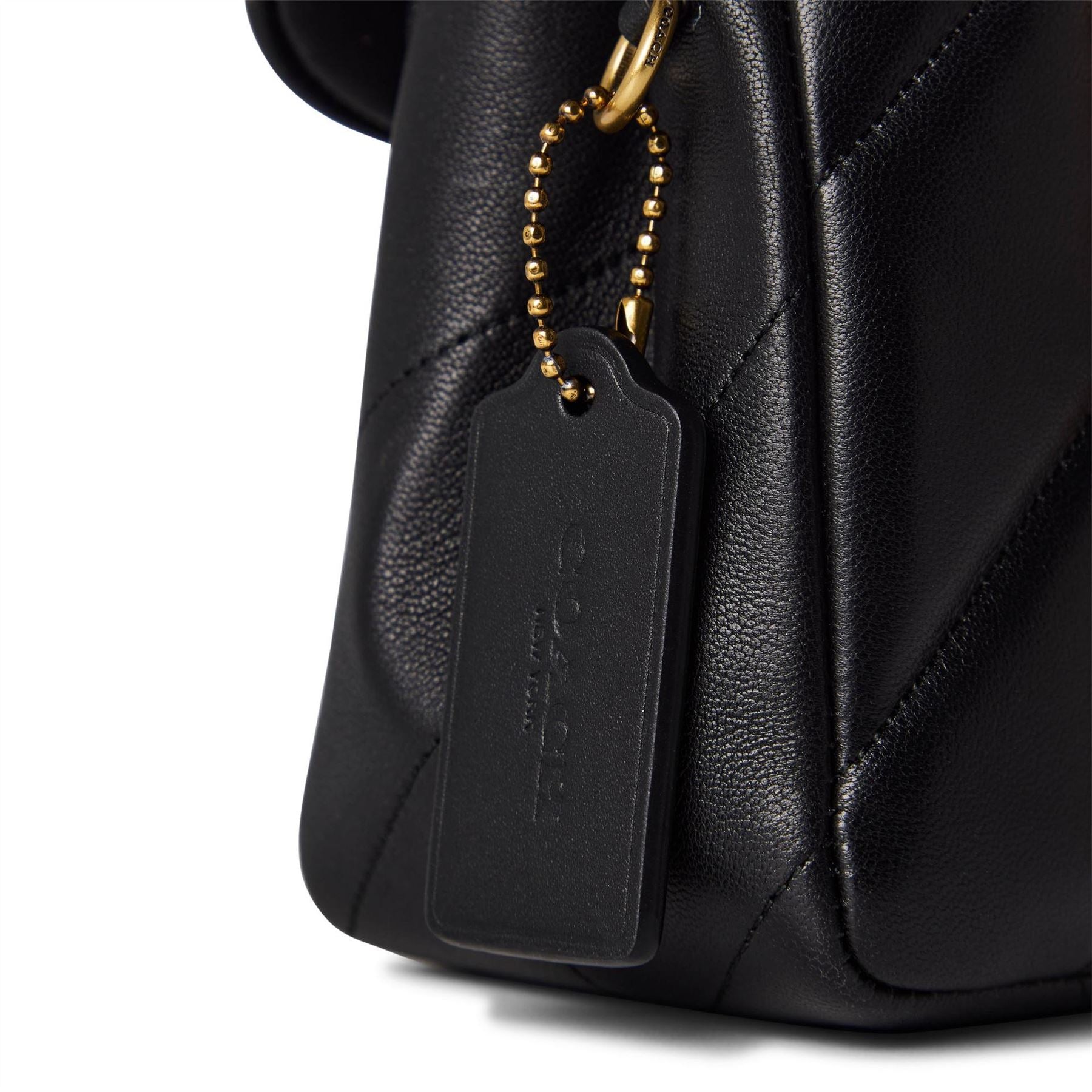 Coach Tabby 26 Ribbed Cross Body Bag with Key Ring