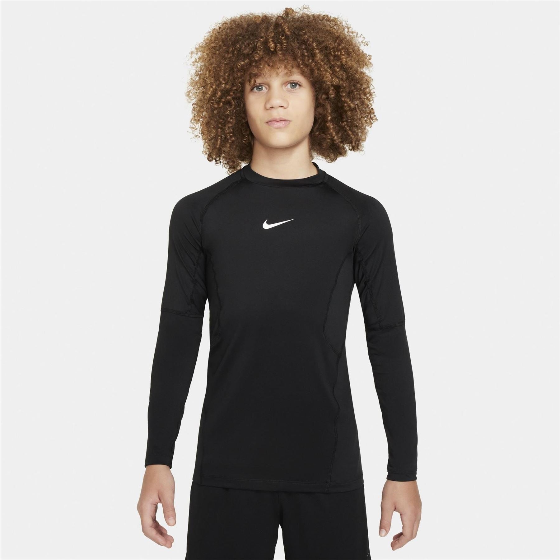 Nike Pro Big Kids (boys) Dri Fit Long Sleeve Top