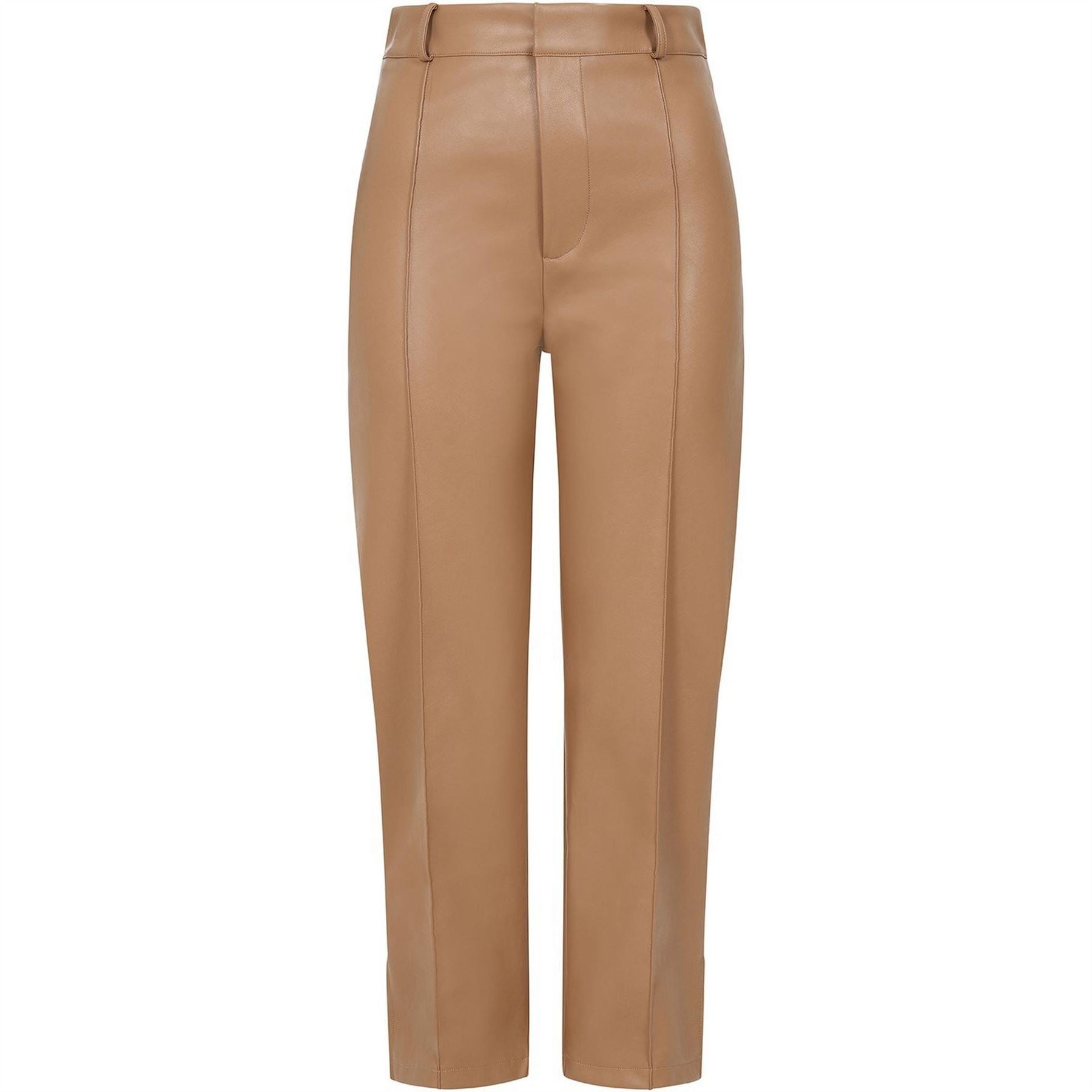 Little Mistress Solid Patterned Straight Leg Trousers
