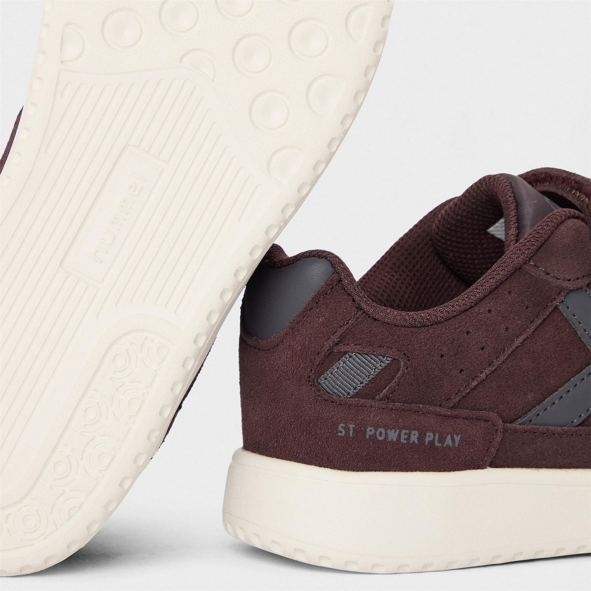 Hummel Power Suede Lace-Up Low Top Sneakers