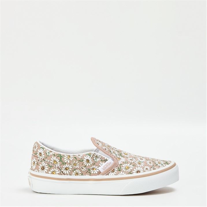 Vans Kids Classic Color Theory Checker Canvasas Slip On Trainers