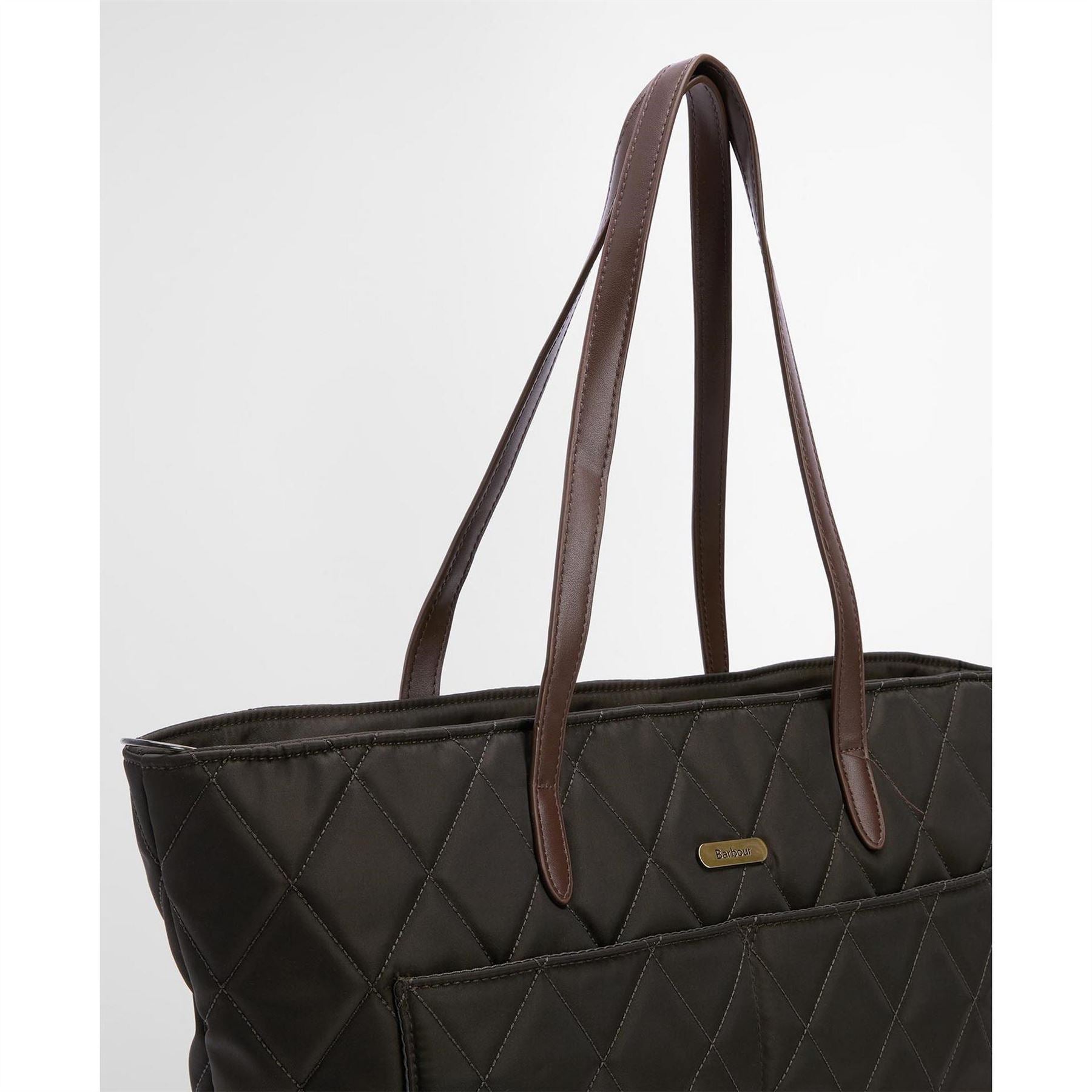 Barbour Quilted Tote Bag