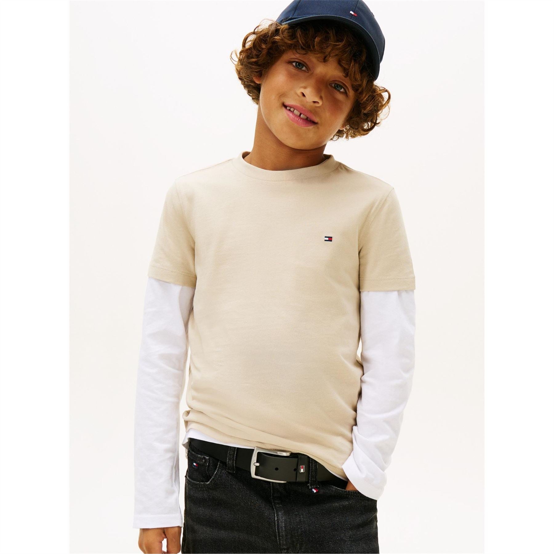 Tommy Hilfiger Ess Reg Ft Tee Jn62