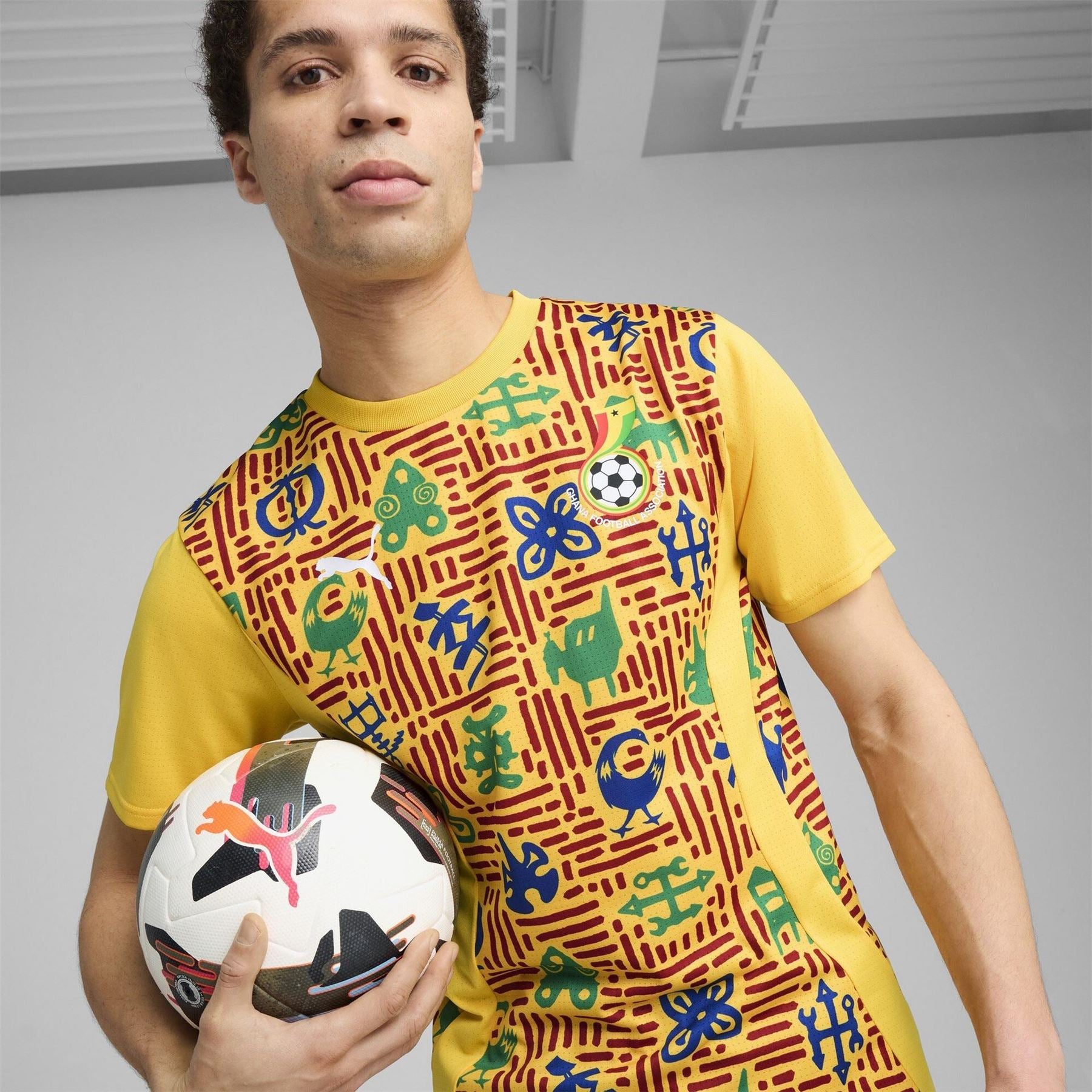 Puma Mens Premmatch Ss Jersey Football Shirt